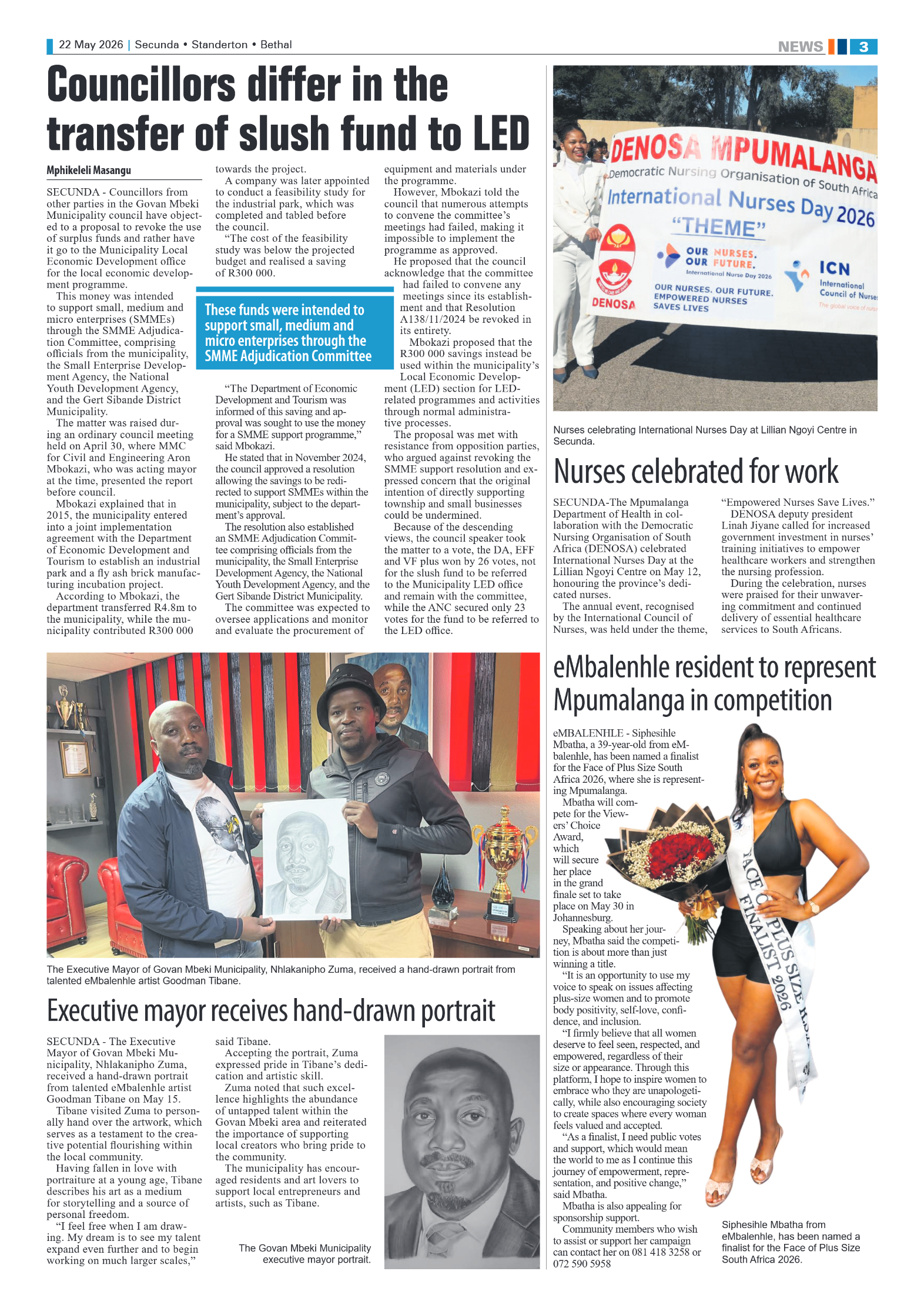 Ridge Times 22 May 2026 page 3