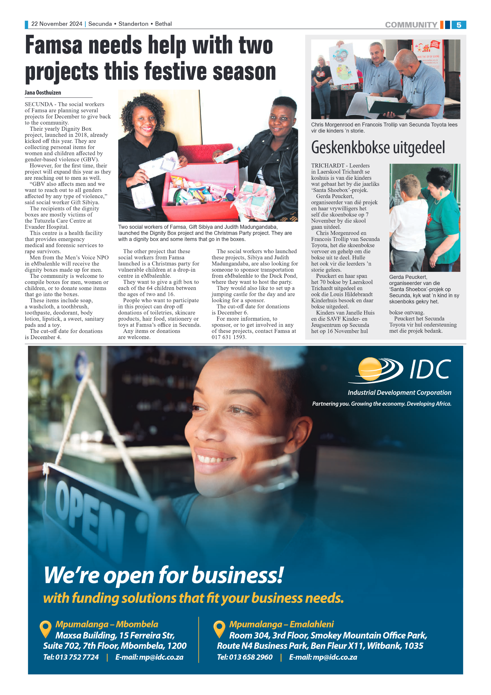 Ridge Times 22 November 2024 page 5