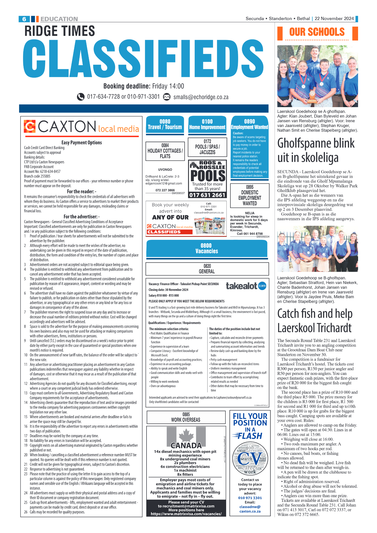 Ridge Times 22 November 2024 page 6