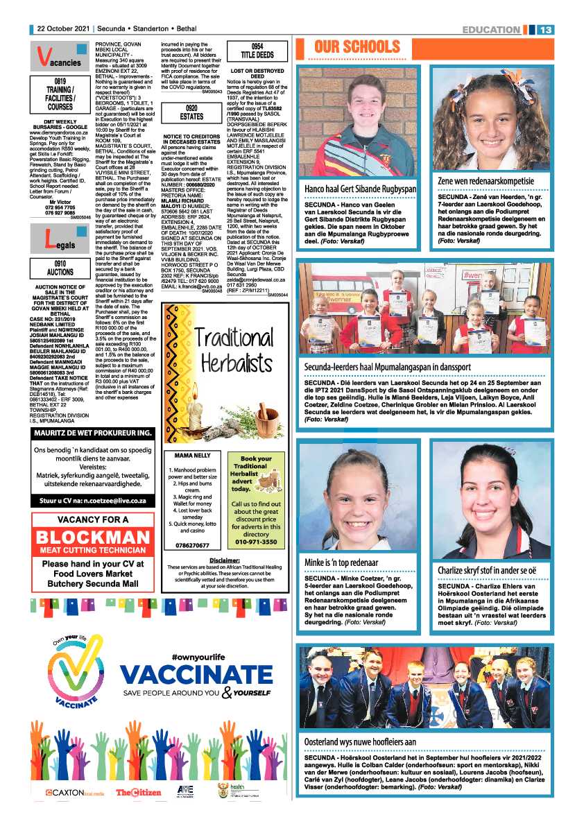Ridge Times 22 October 2021 page 15