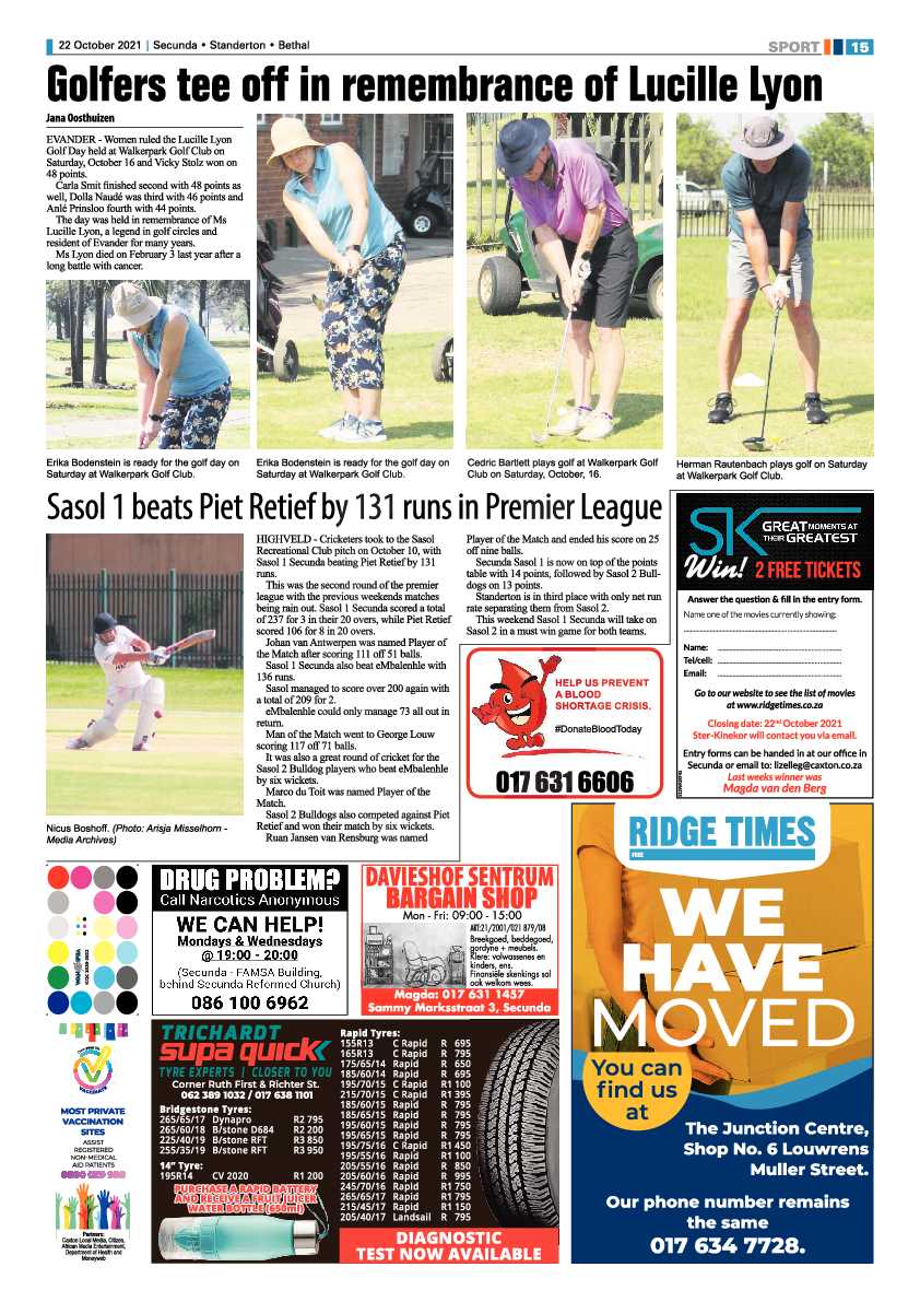 Ridge Times 22 October 2021 page 17
