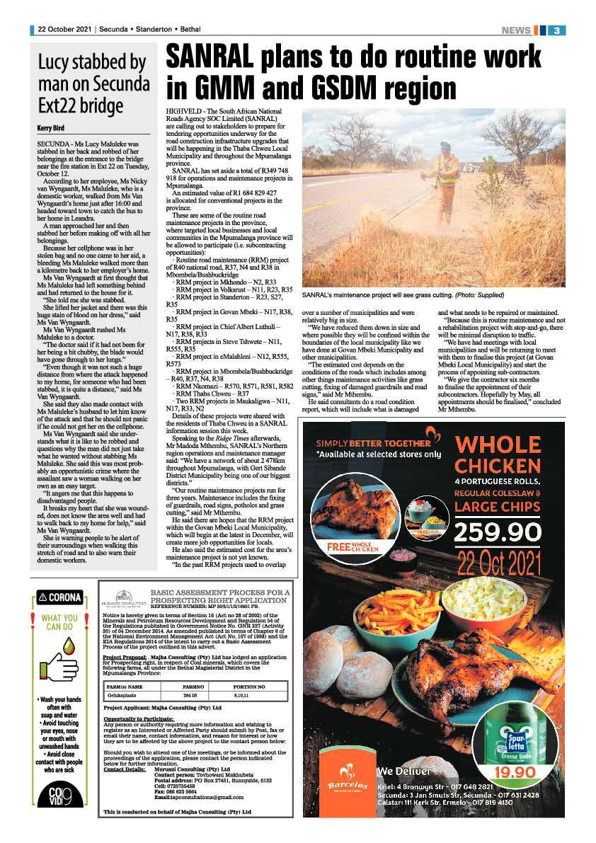 Ridge Times 22 October 2021 page 5