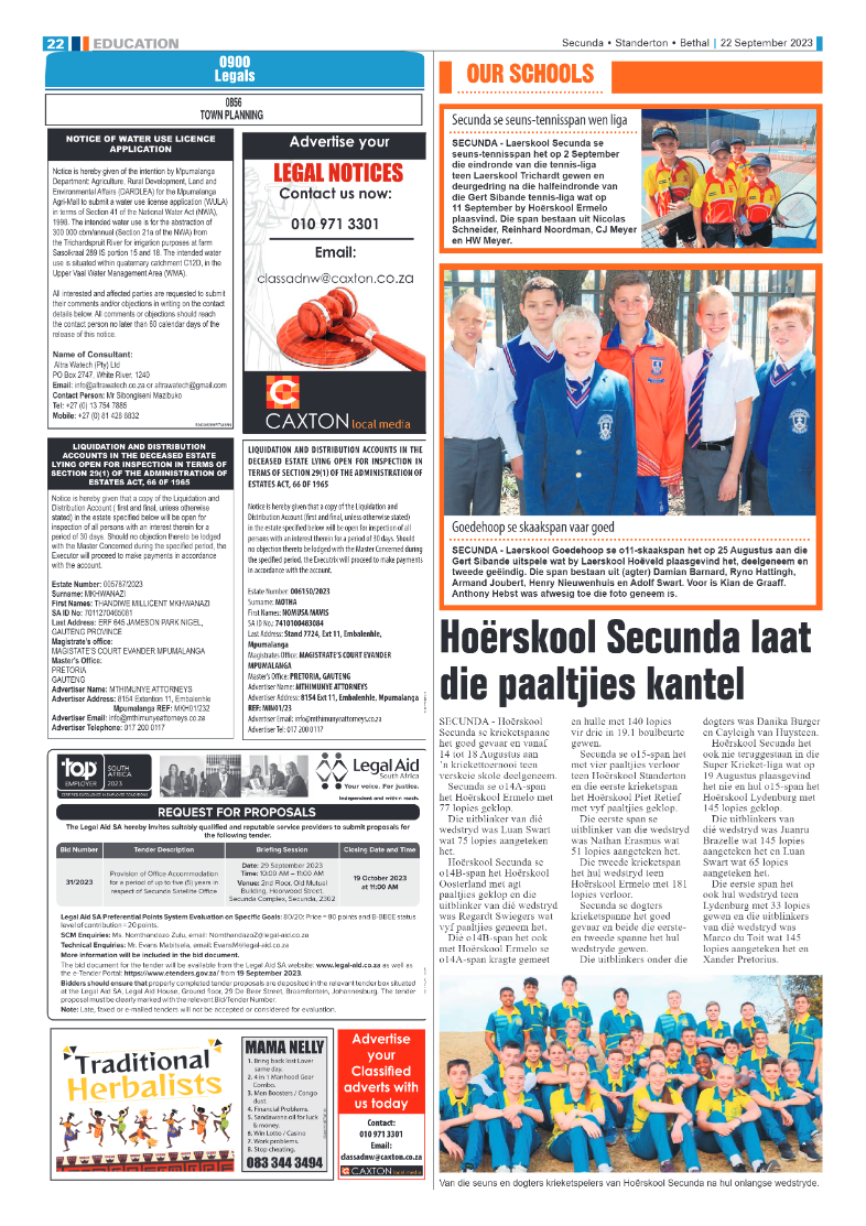 Ridge Times 22 September 2023 page 22