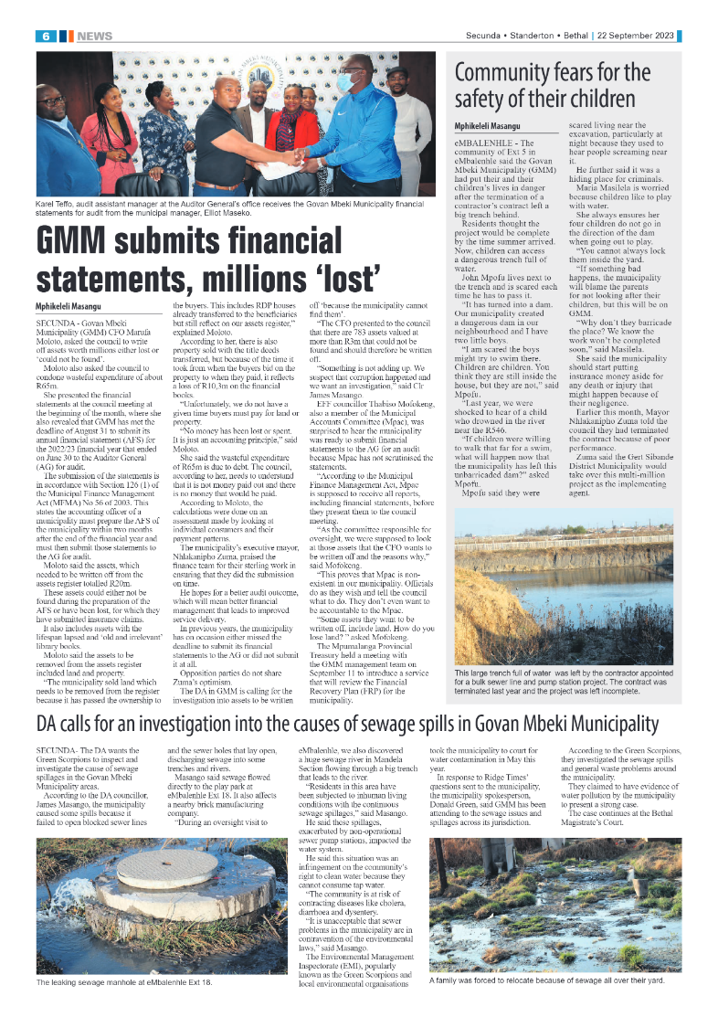 Ridge Times 22 September 2023 page 6