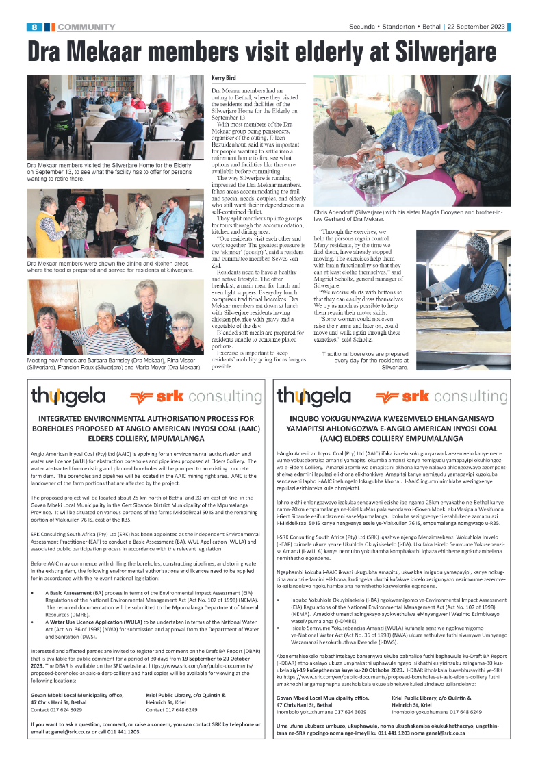 Ridge Times 22 September 2023 page 8