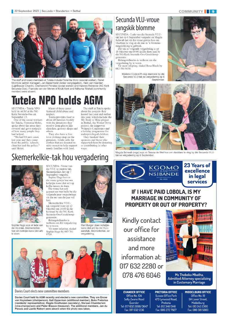 Ridge Times 22 September 2023 page 9