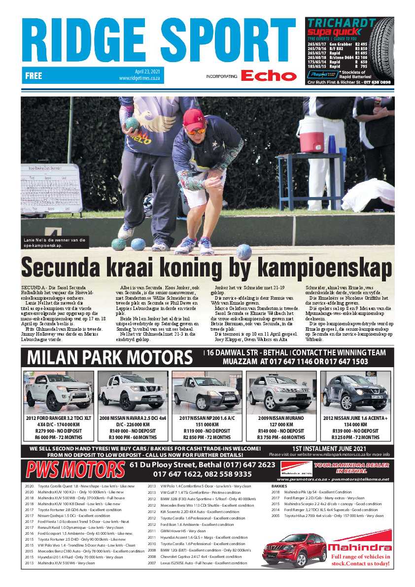 Ridge Times 23 April 2021 page 14