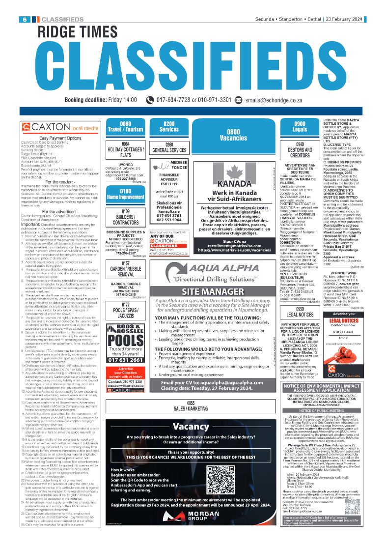 Ridge Times 23 February 2024 page 6