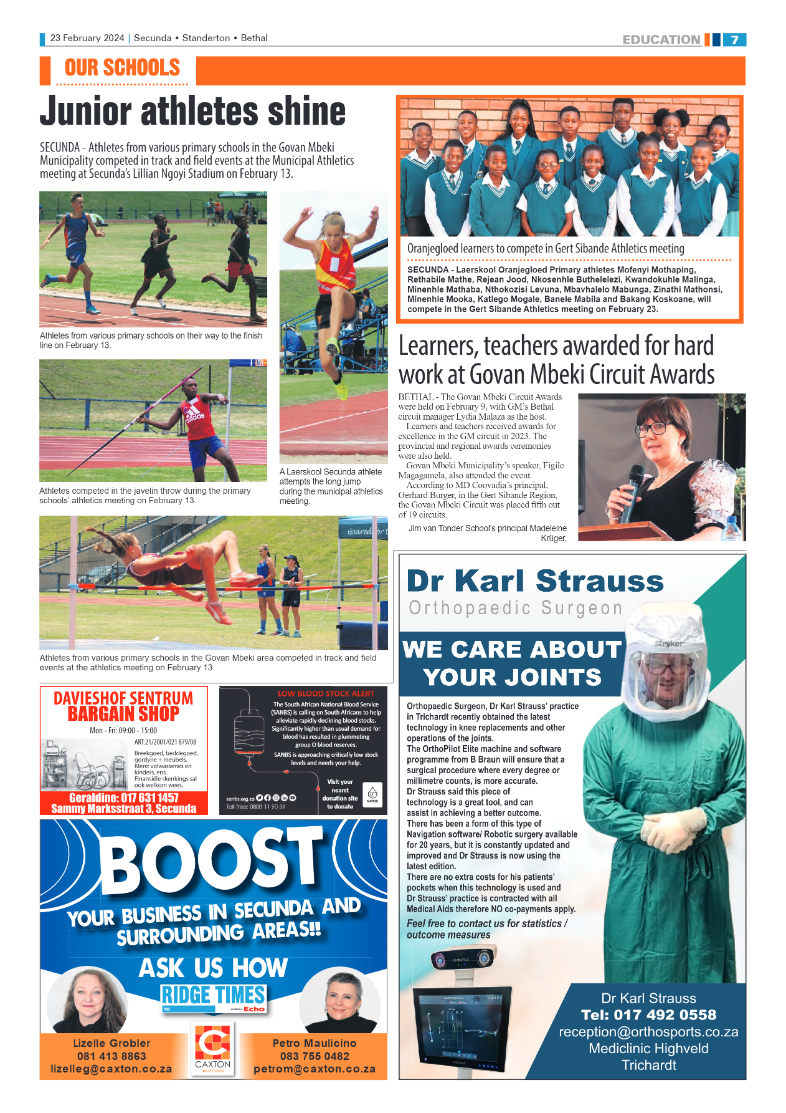 Ridge Times 23 February 2024 page 7