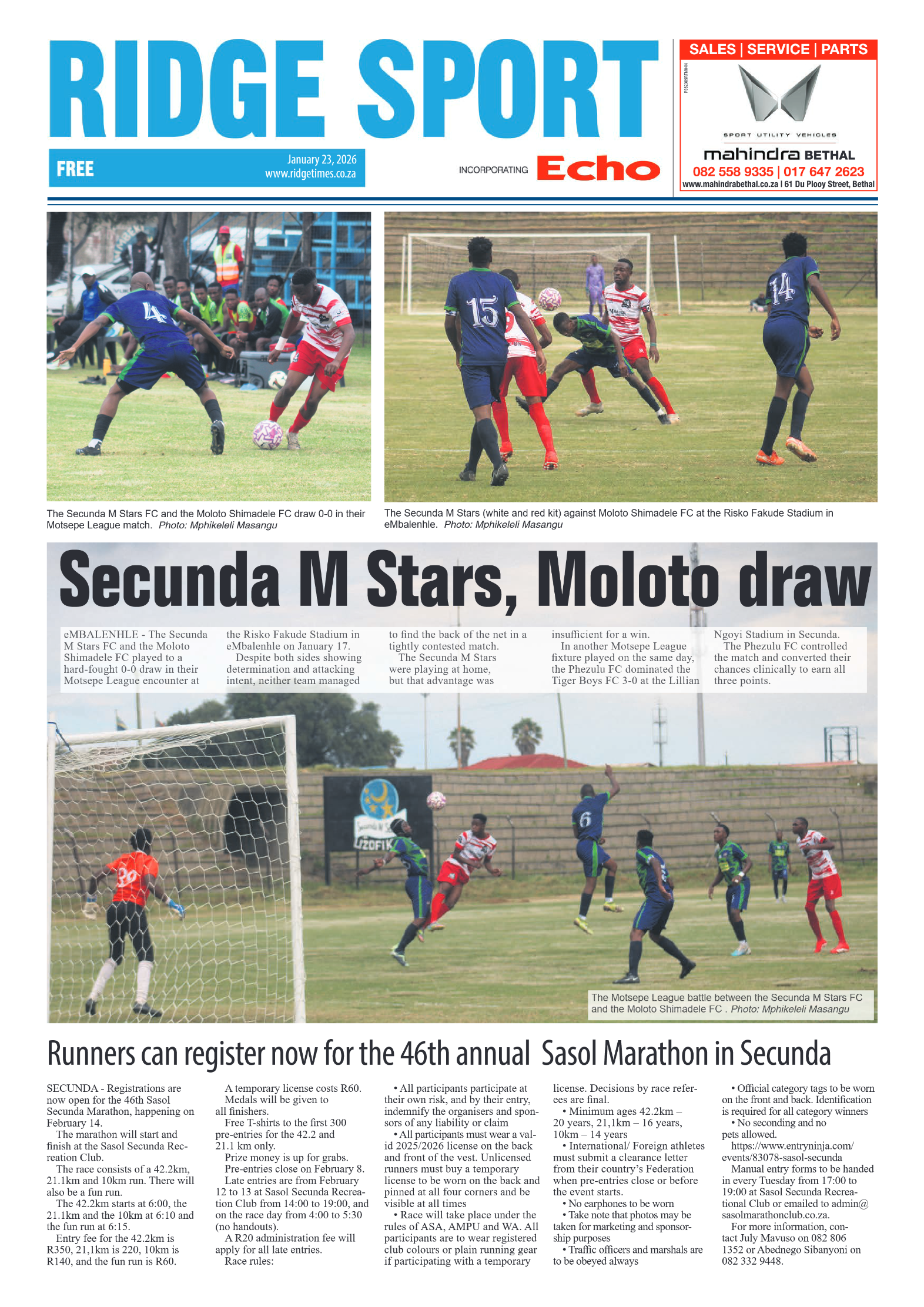 Ridge Times 23 January 2026 page 8