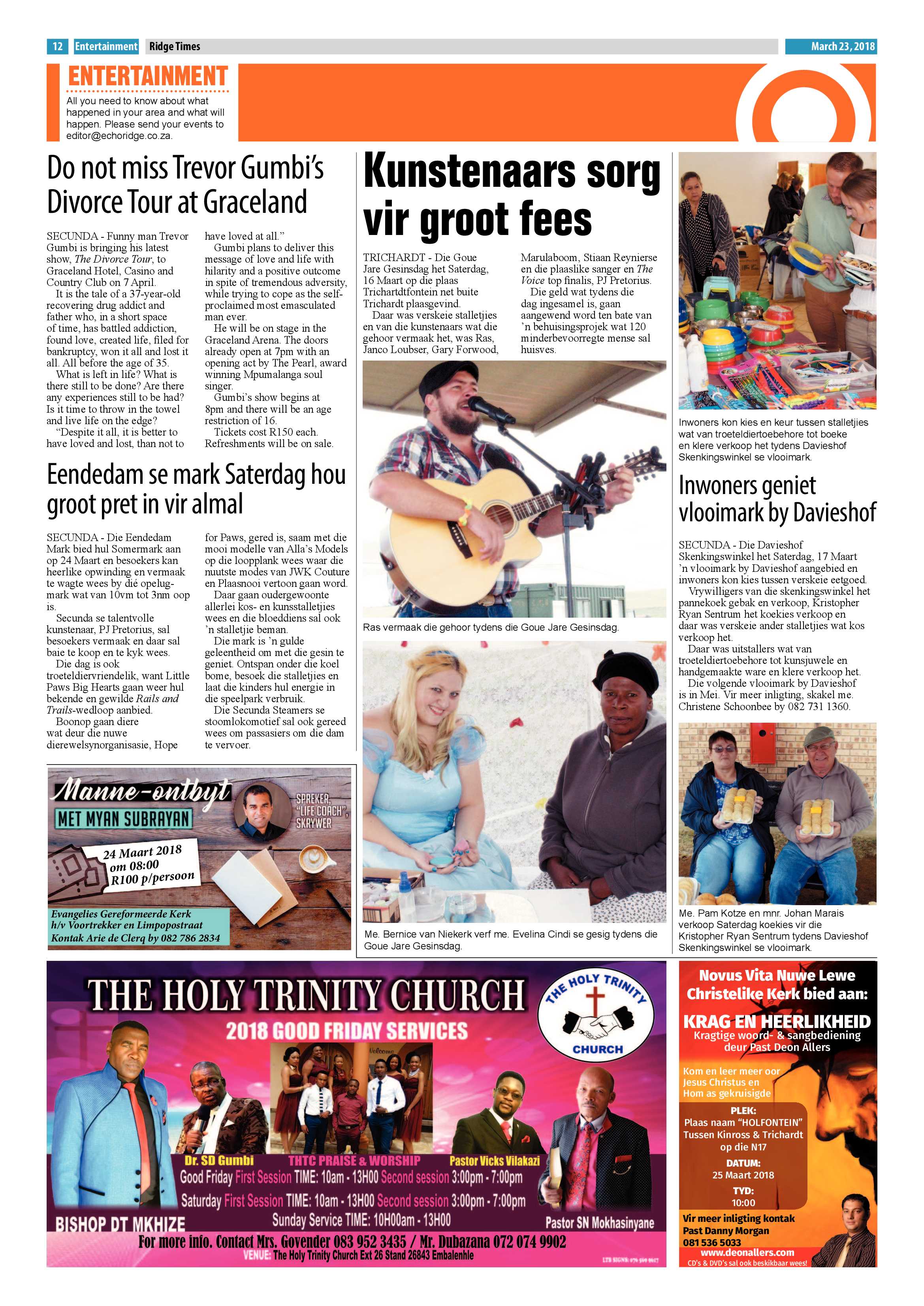 Ridge Times 23 March 2018 page 14