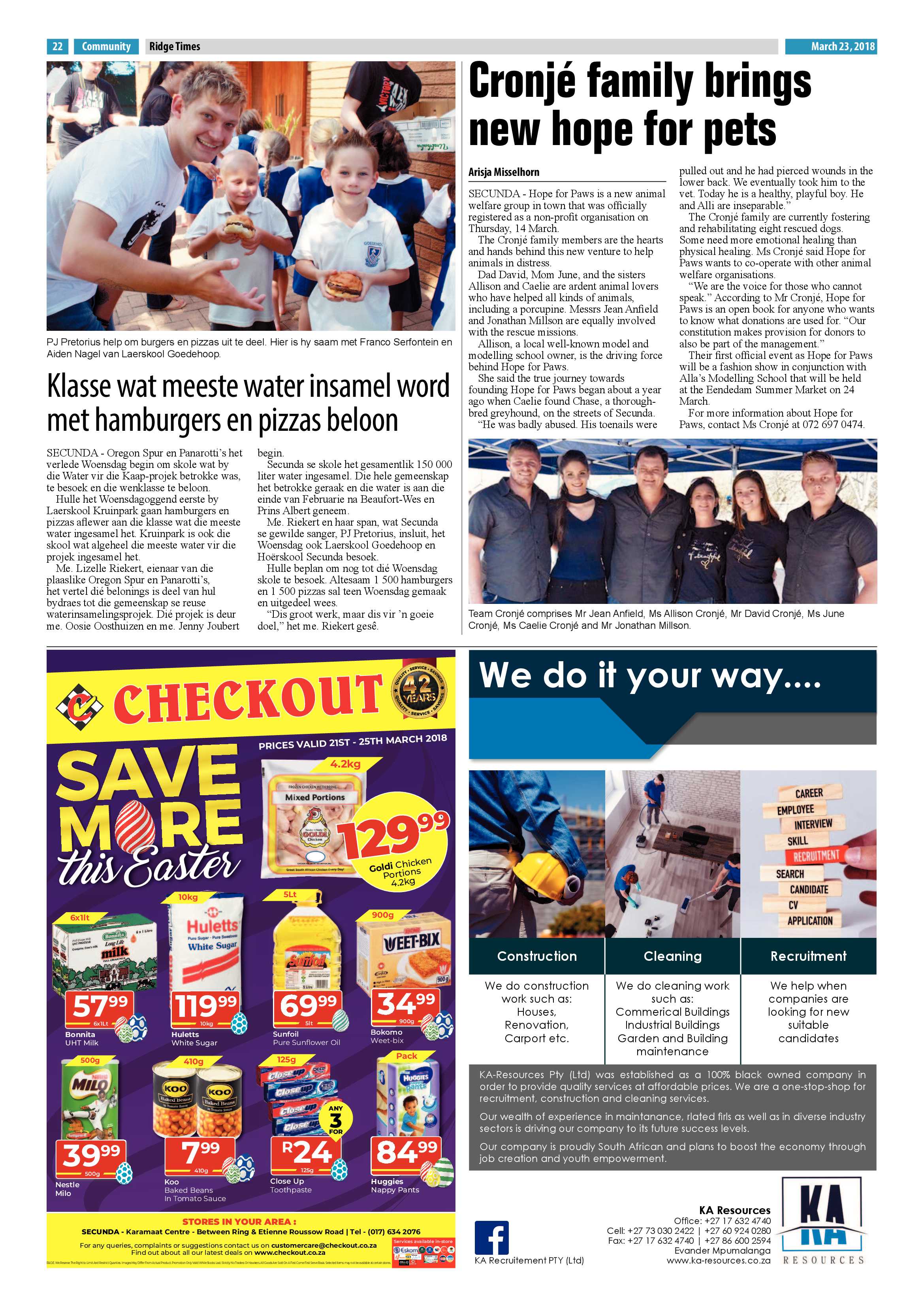 Ridge Times 23 March 2018 page 24