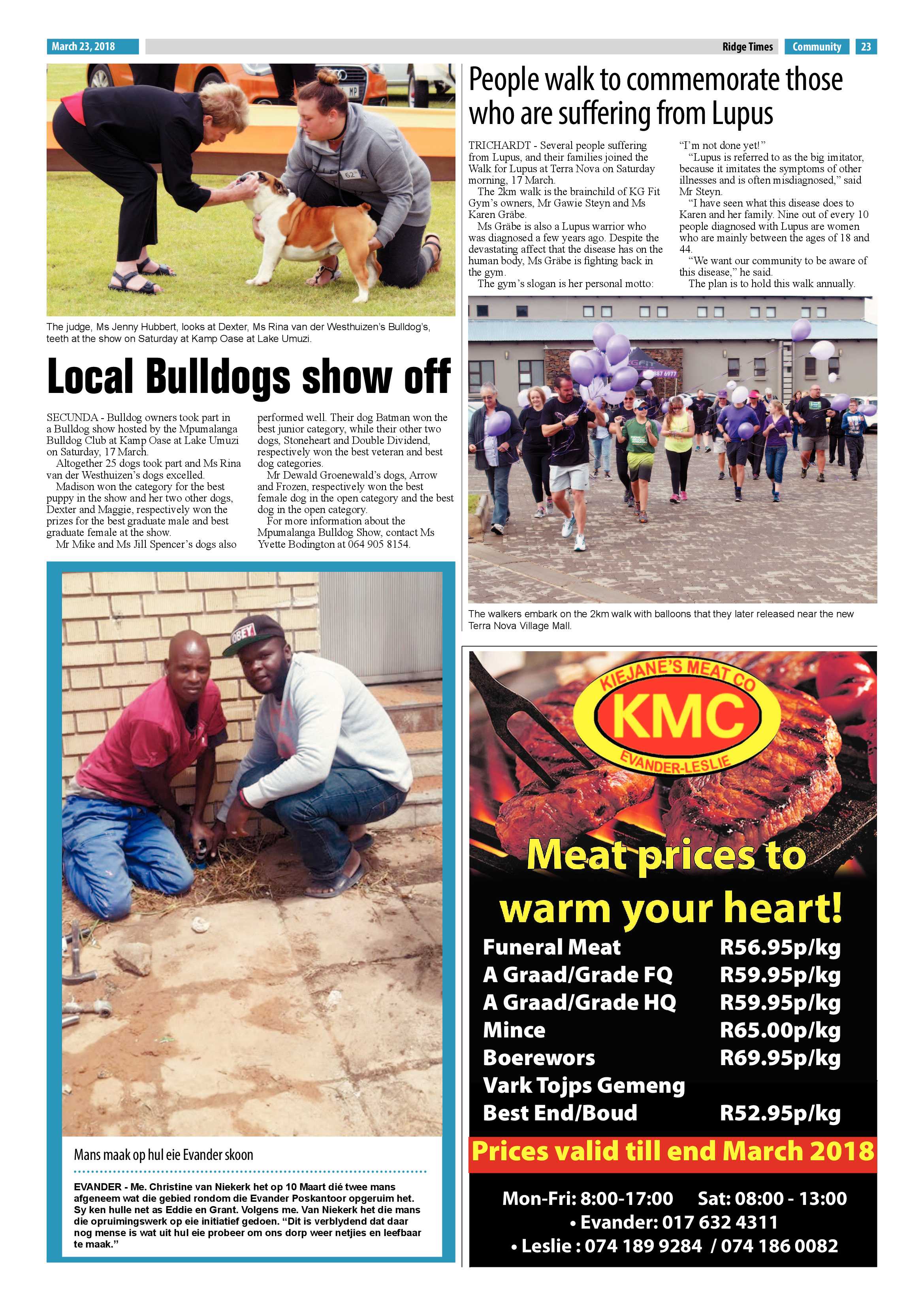 Ridge Times 23 March 2018 page 25