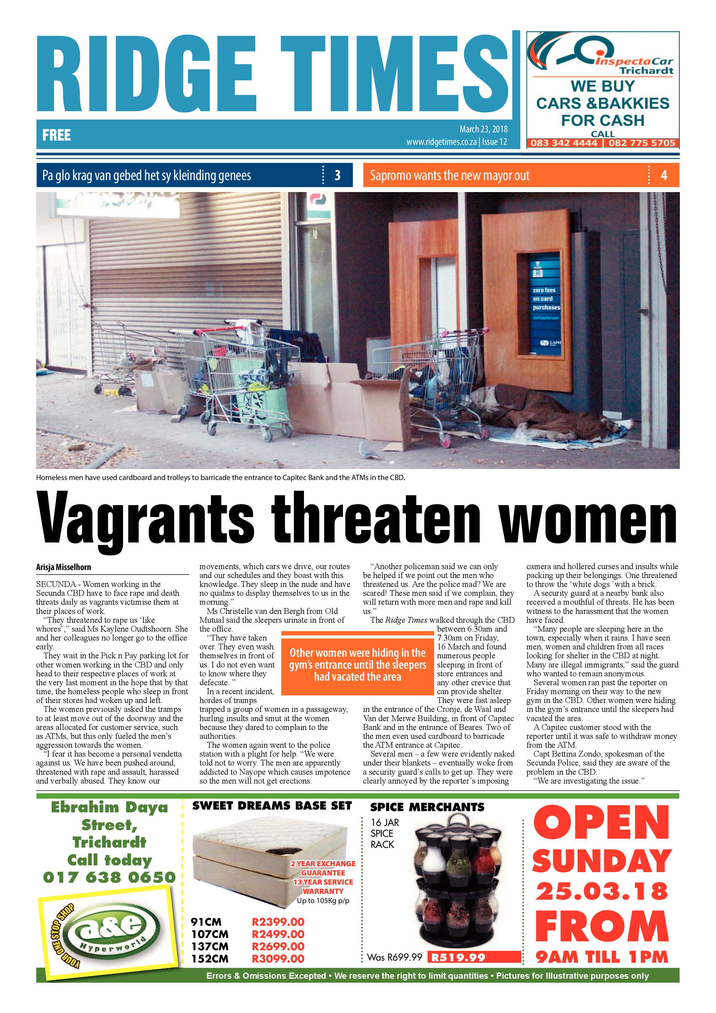Ridge Times 23 March 2018 page 3
