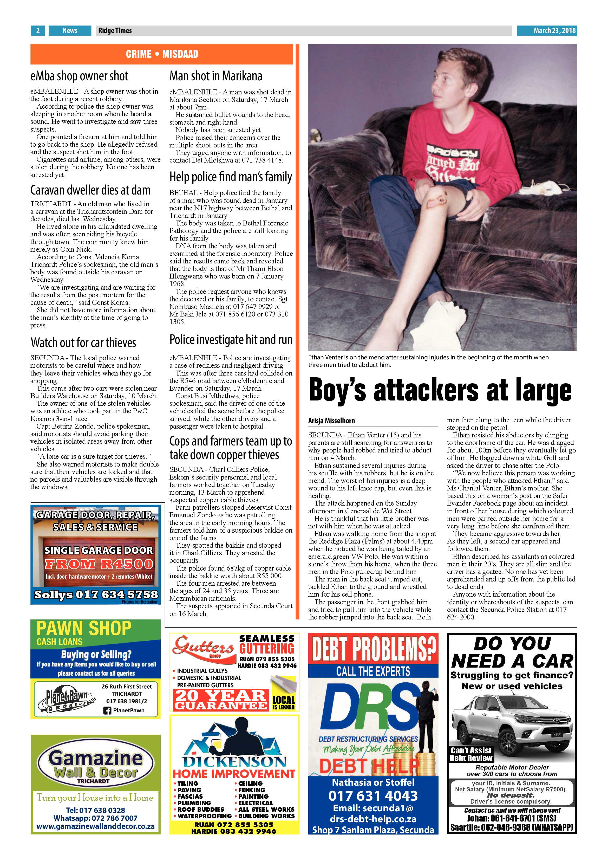 Ridge Times 23 March 2018 page 4