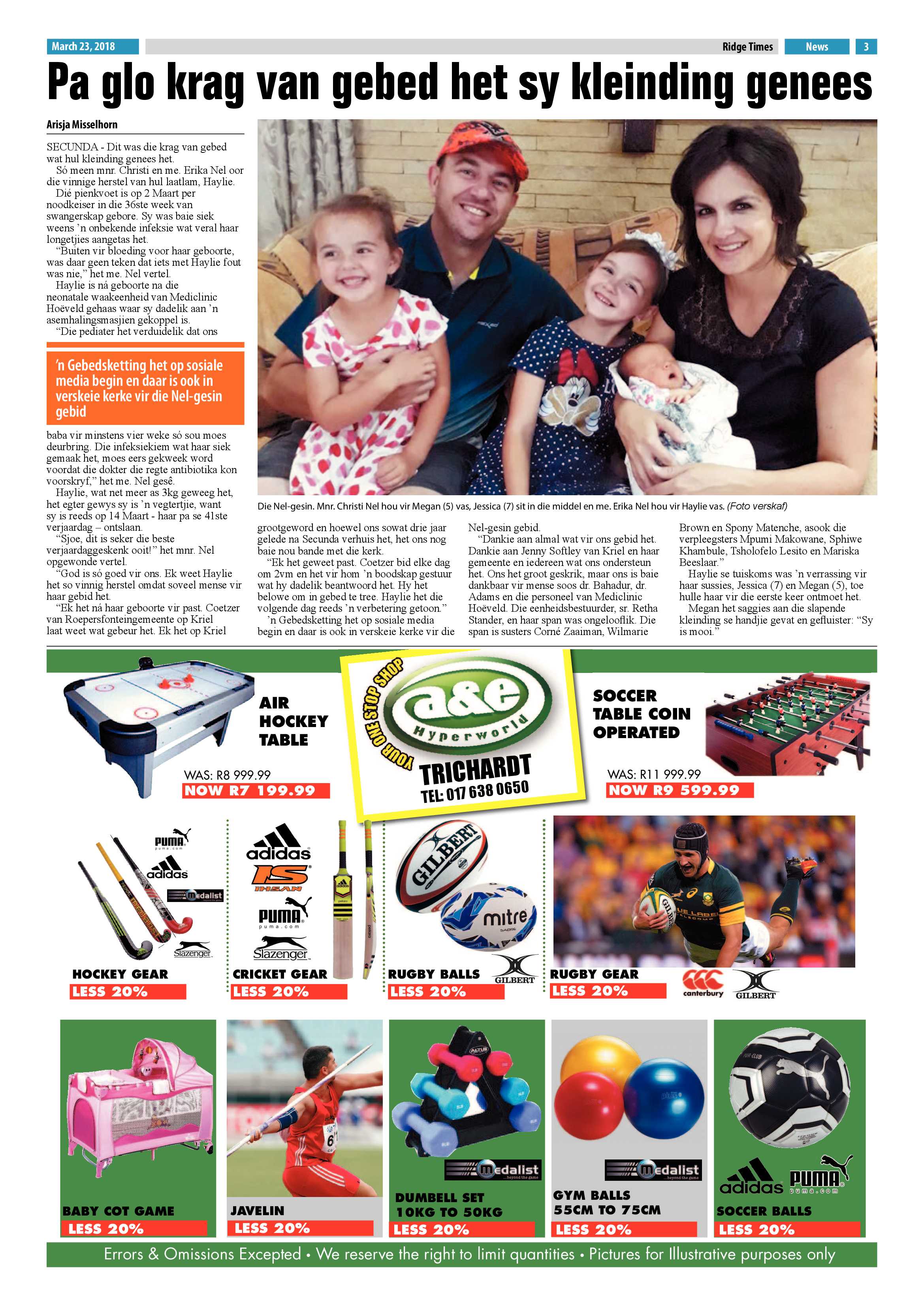 Ridge Times 23 March 2018 page 5
