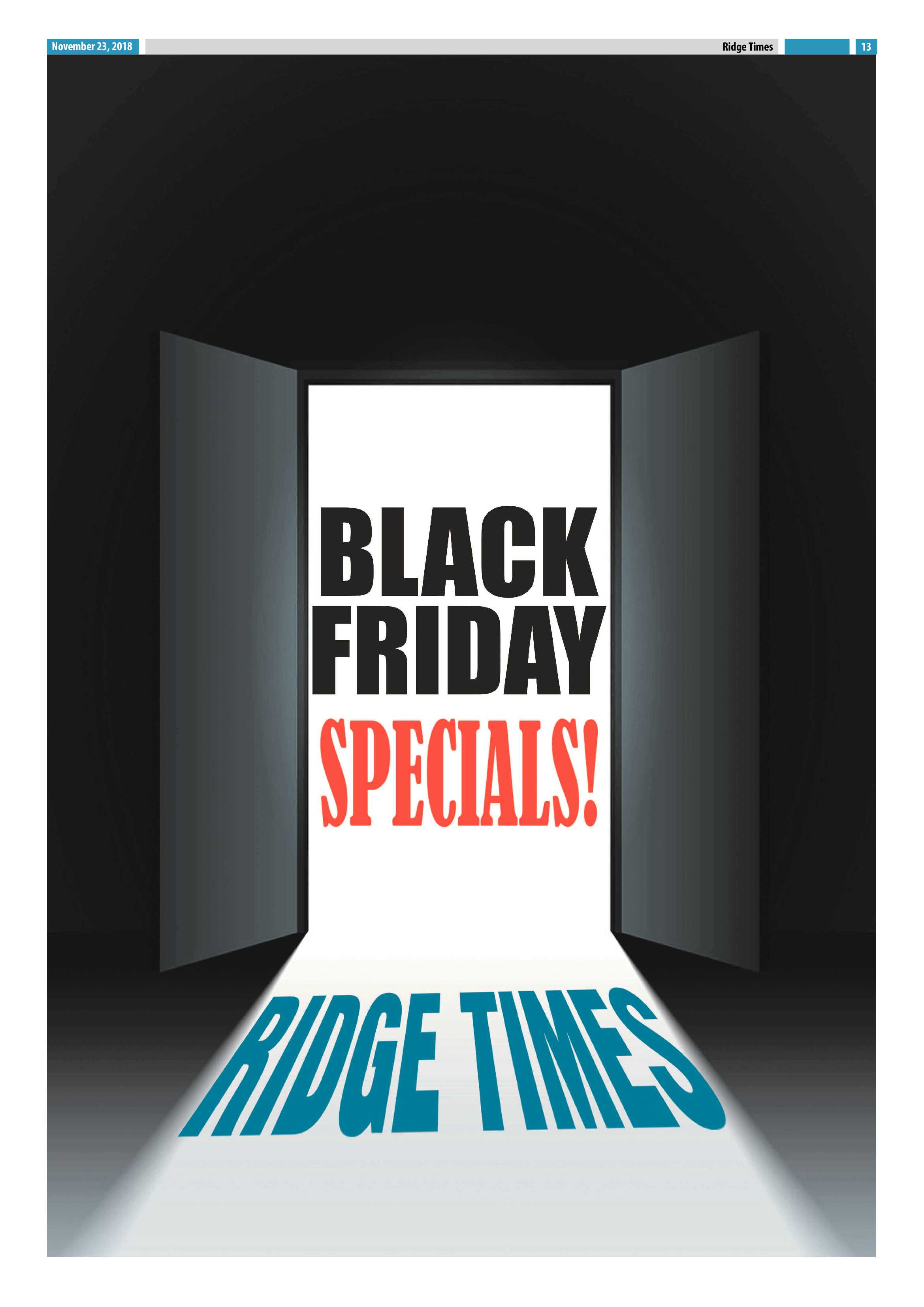 Ridge Times 23 November 2018 page 15