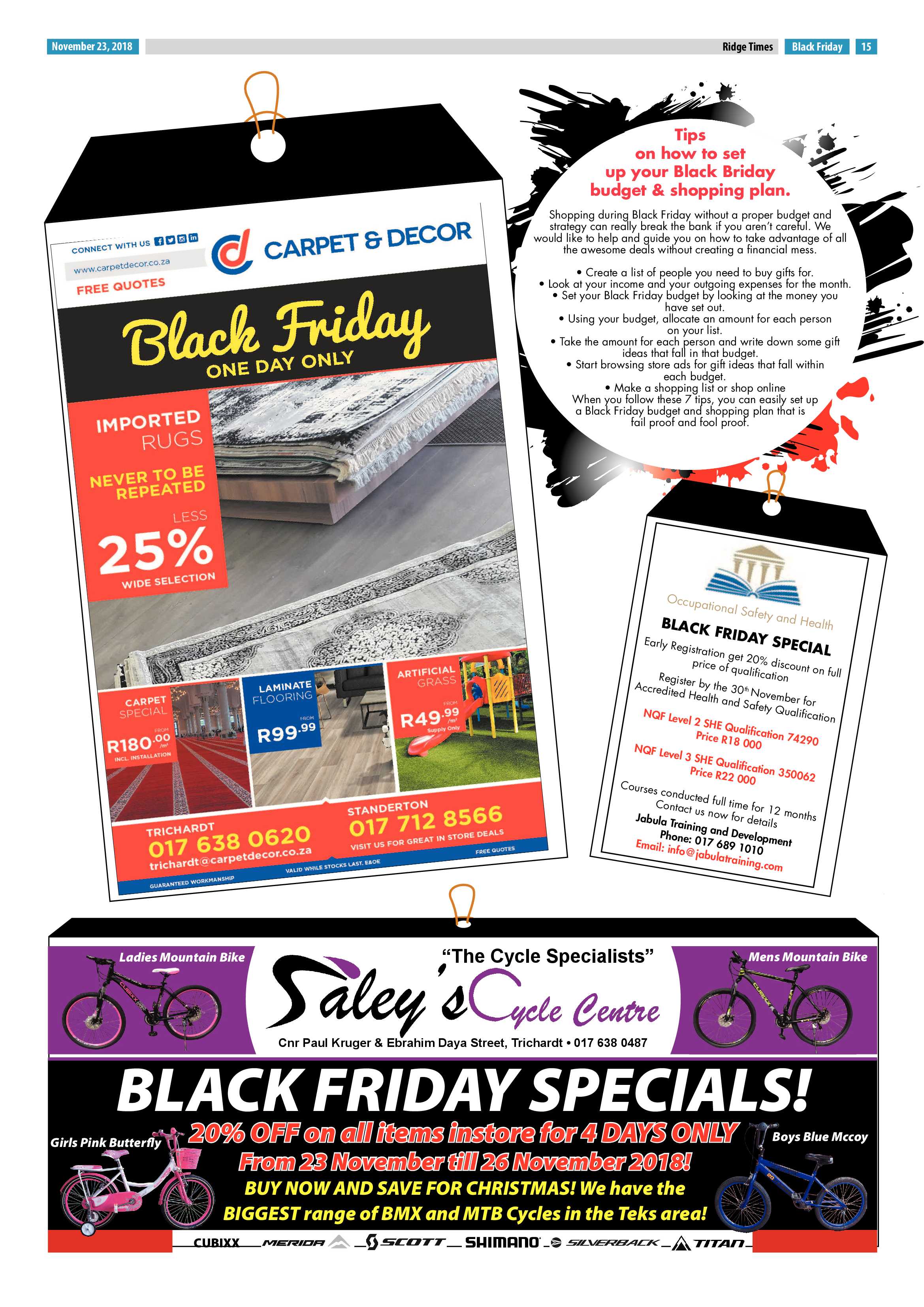Ridge Times 23 November 2018 page 17