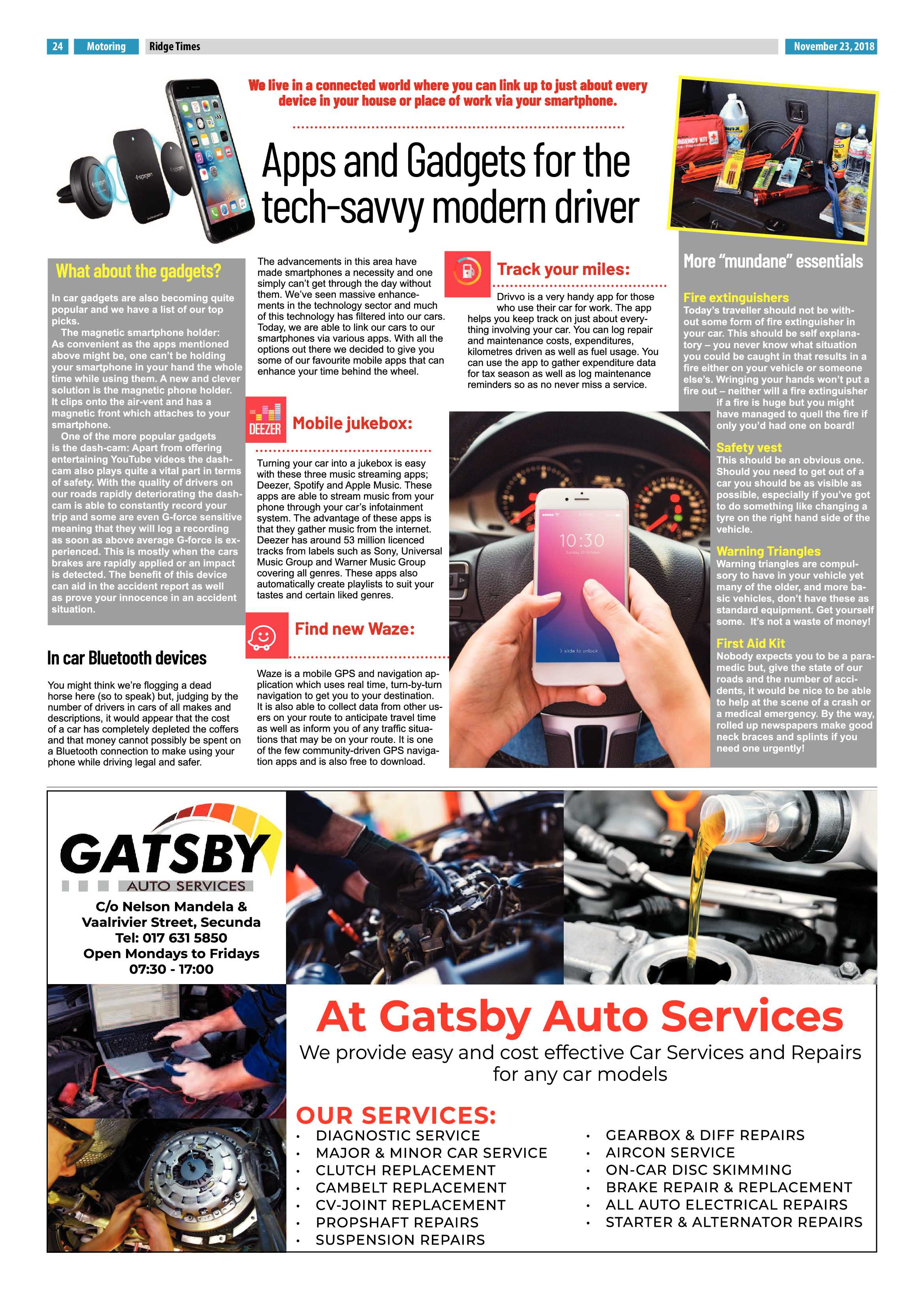 Ridge Times 23 November 2018 page 26