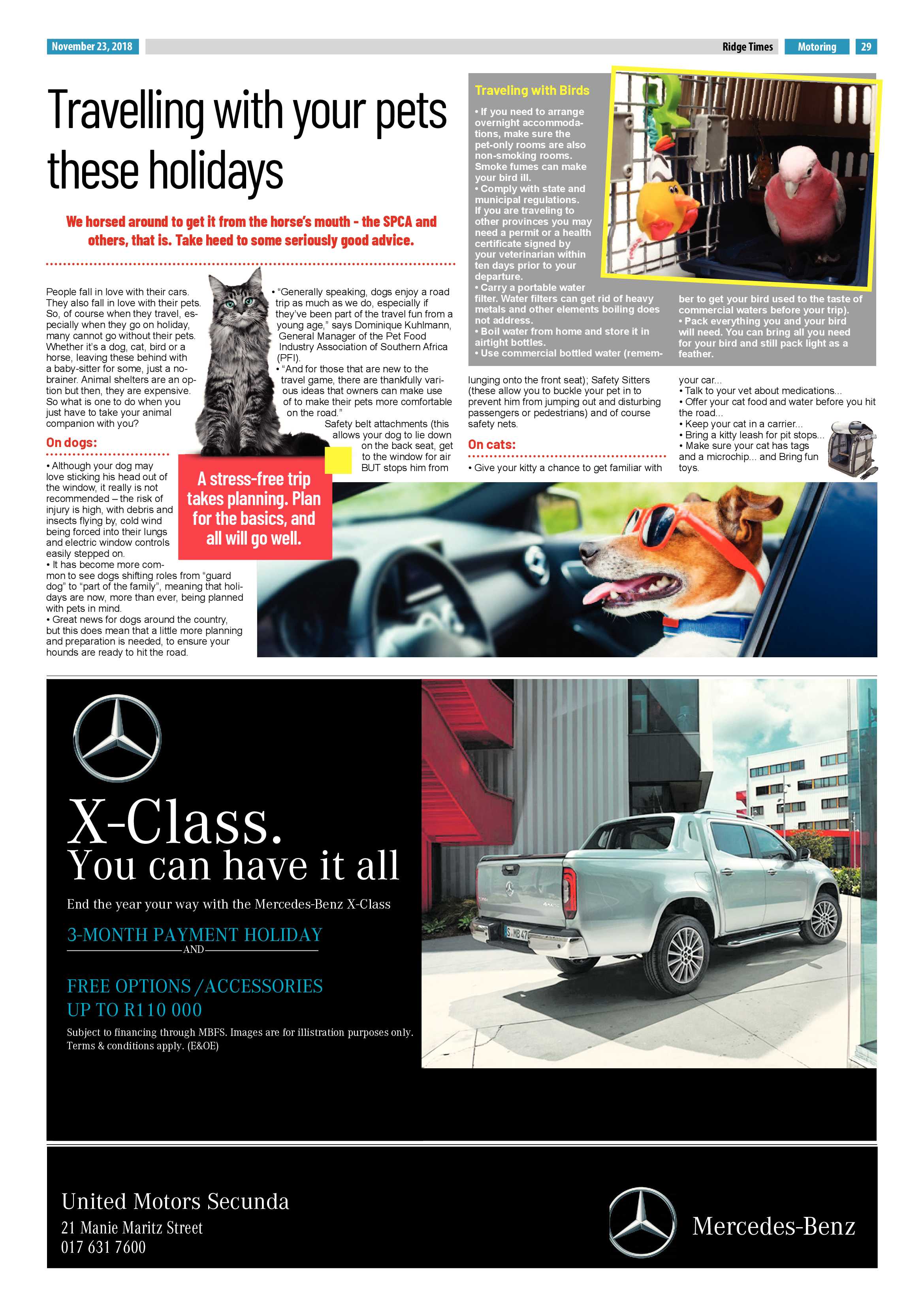 Ridge Times 23 November 2018 page 31