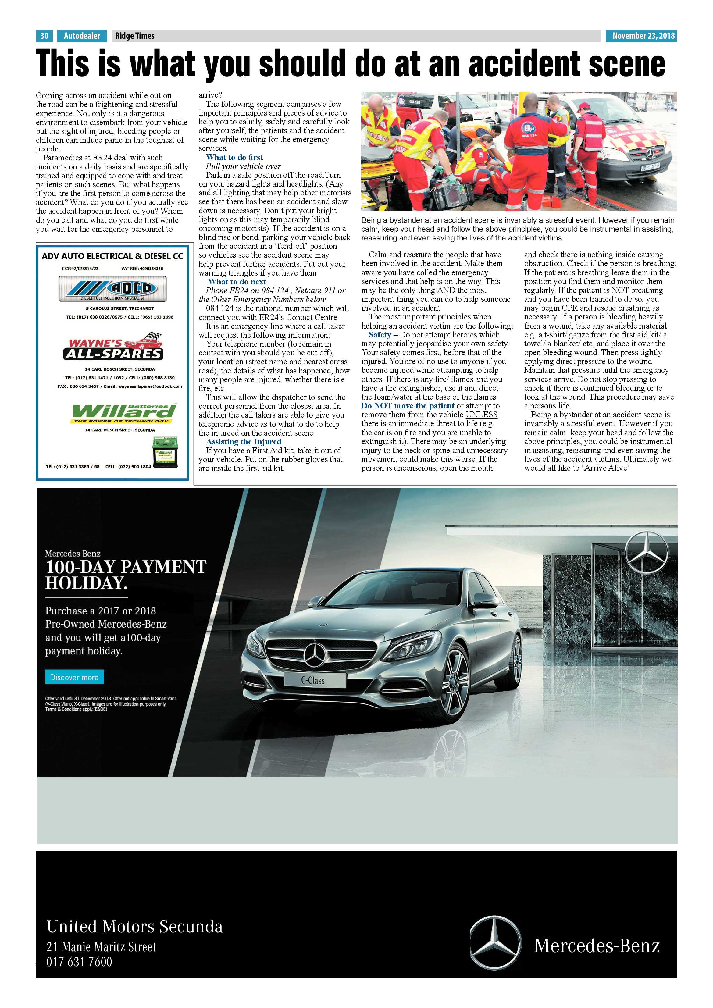 Ridge Times 23 November 2018 page 32