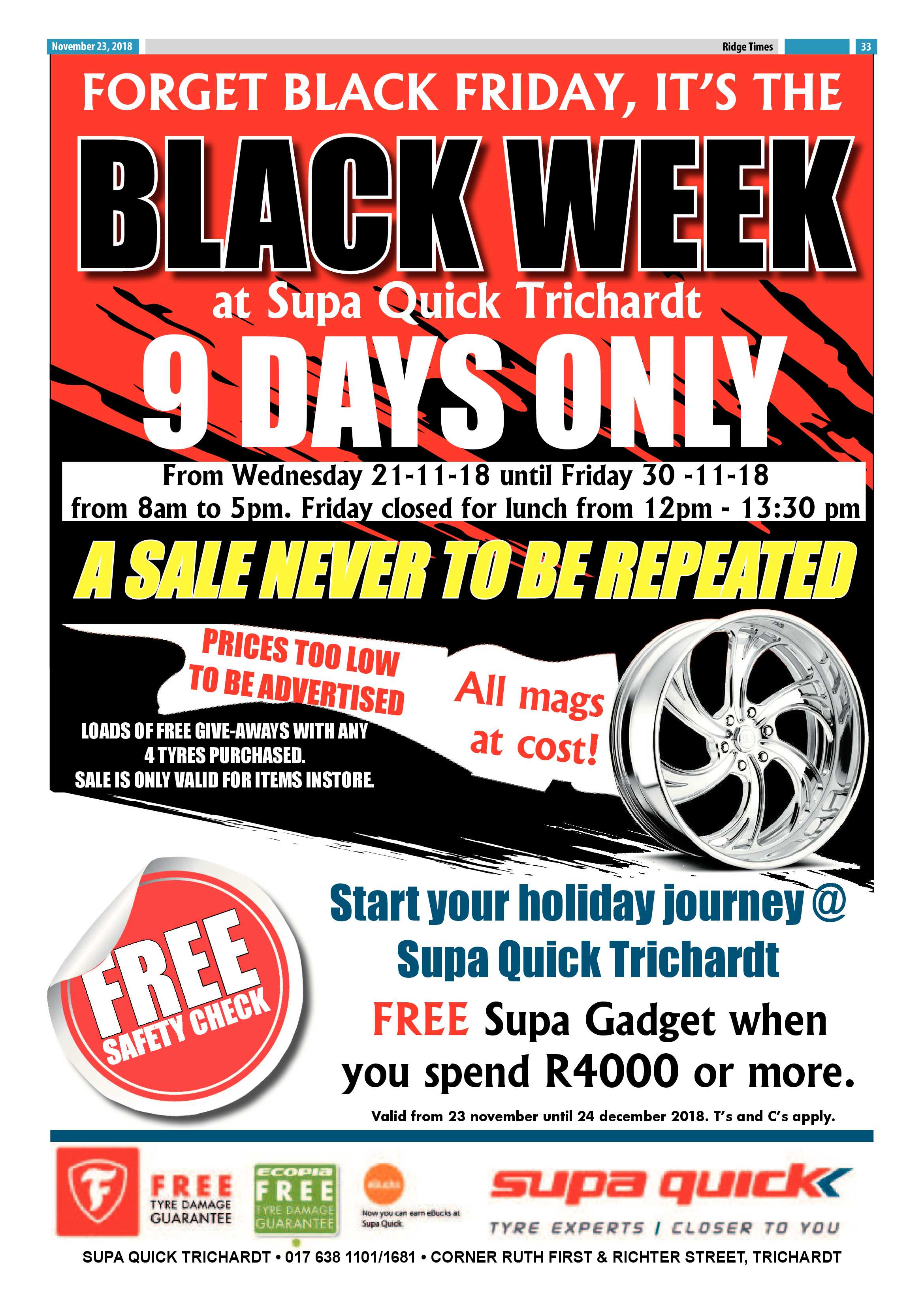 Ridge Times 23 November 2018 page 35