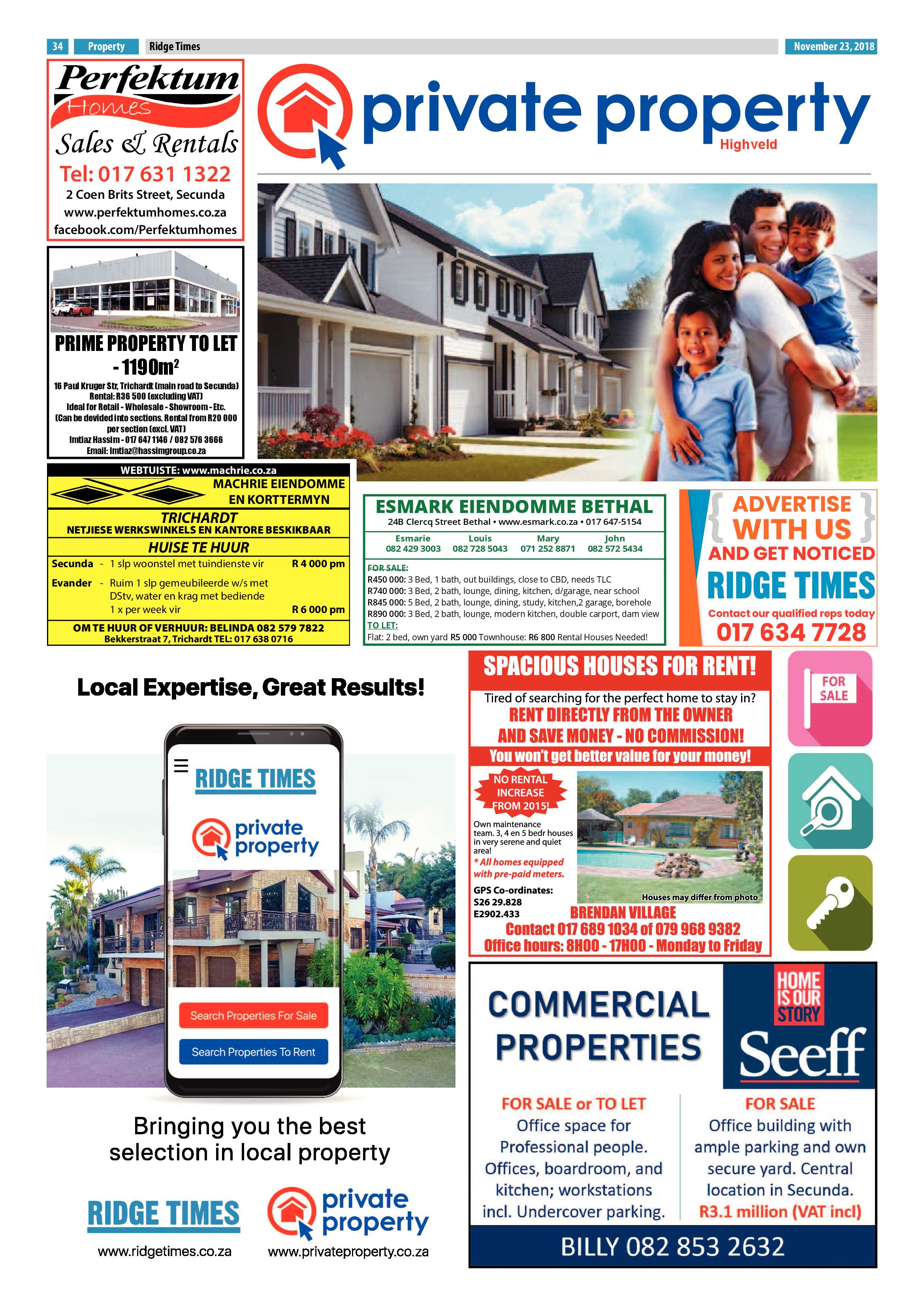 Ridge Times 23 November 2018 page 36