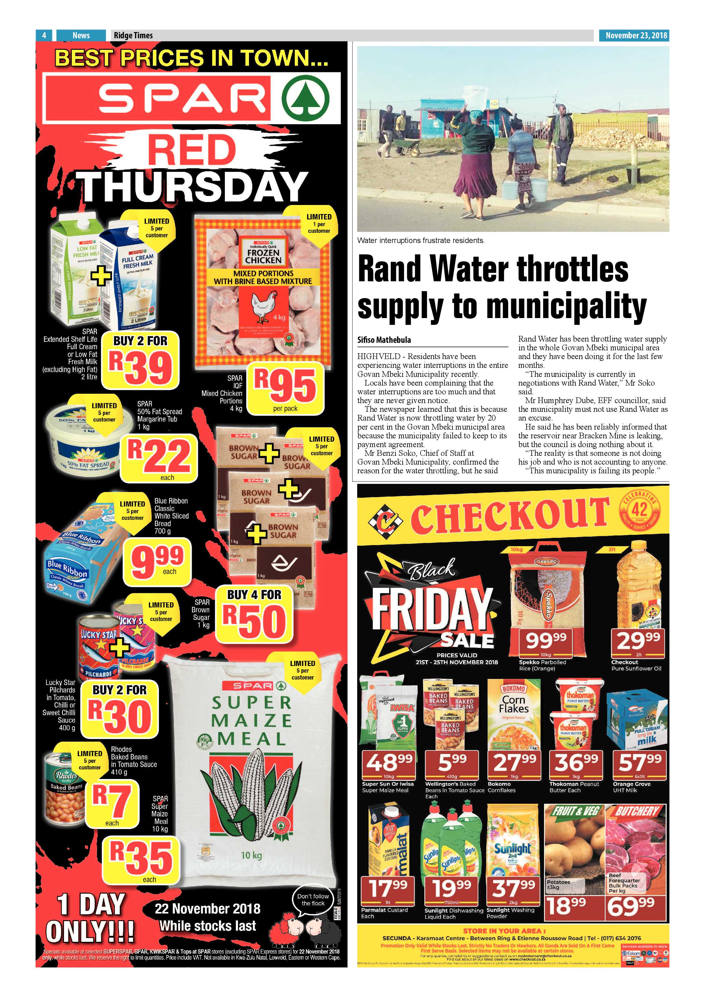 Ridge Times 23 November 2018 page 6