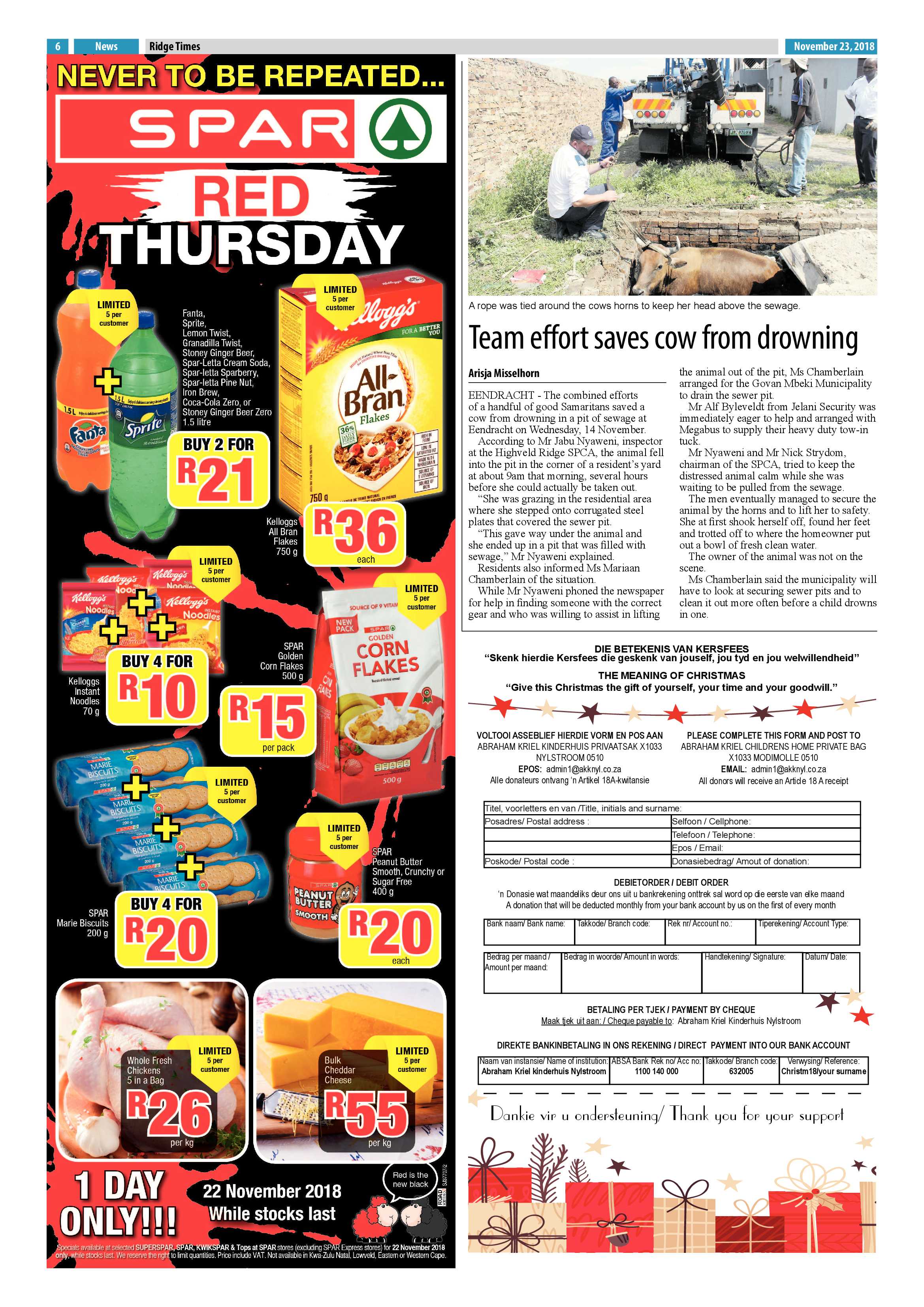 Ridge Times 23 November 2018 page 8