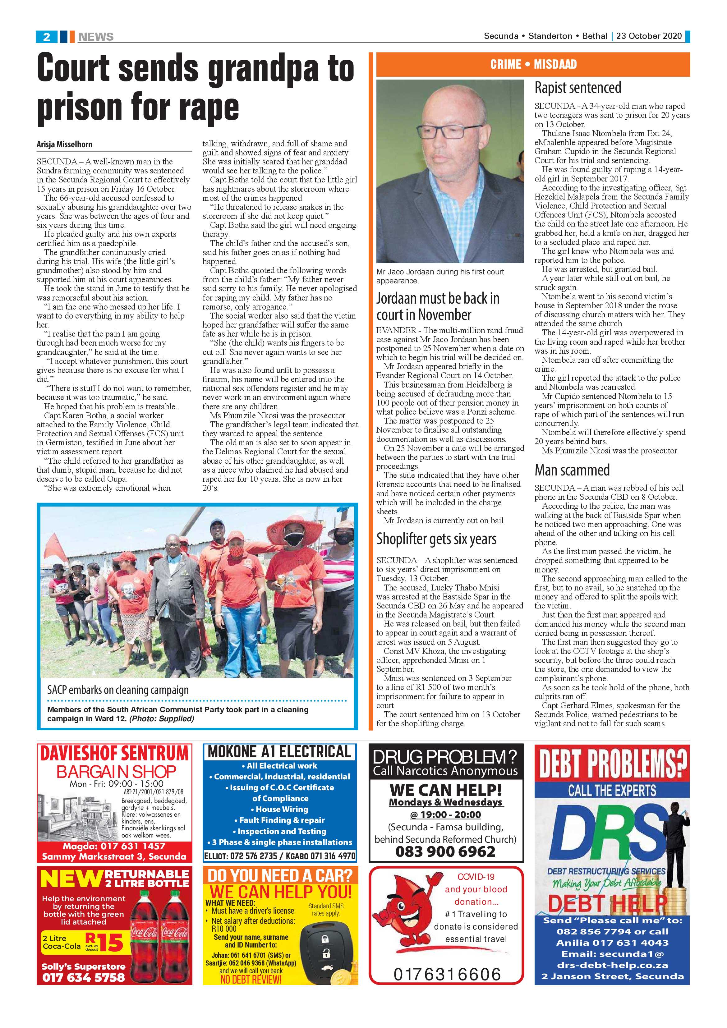 Ridge Times 23 October 2020 page 4