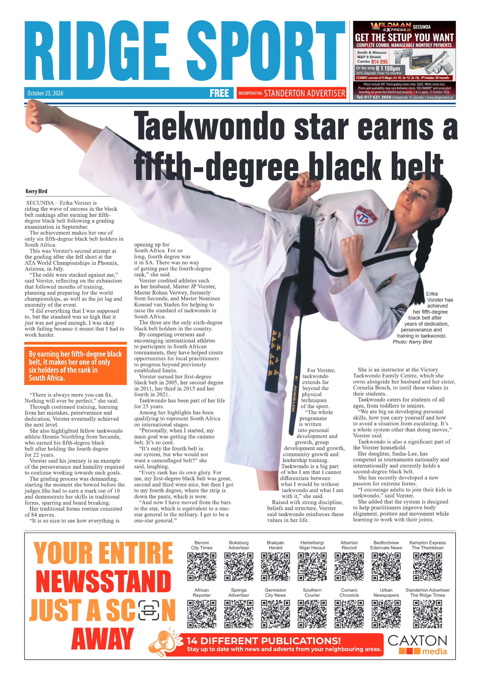 Ridge Times 23 October 2026 page 8