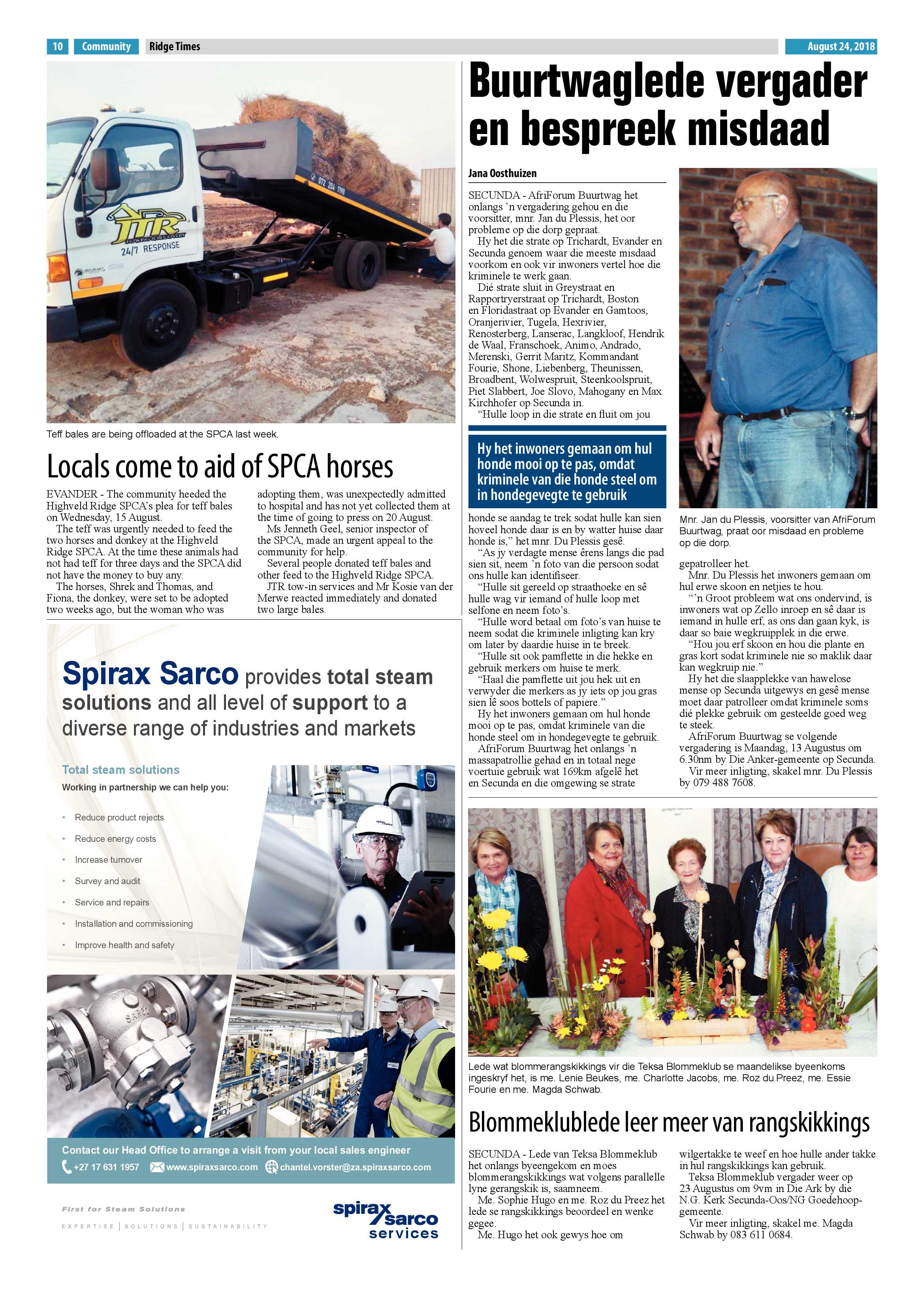 Ridge Times 24 August 2018 page 12