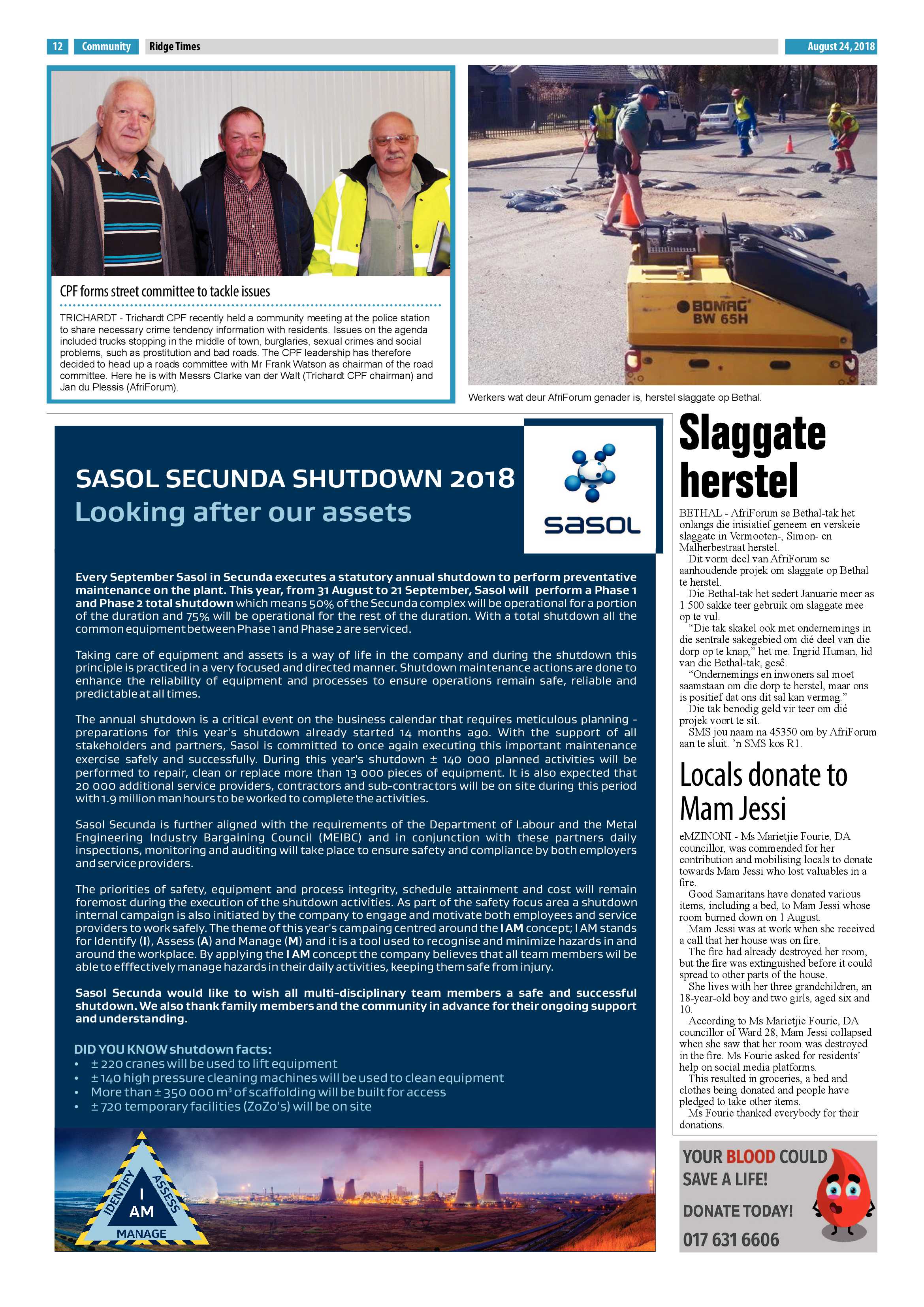 Ridge Times 24 August 2018 page 14