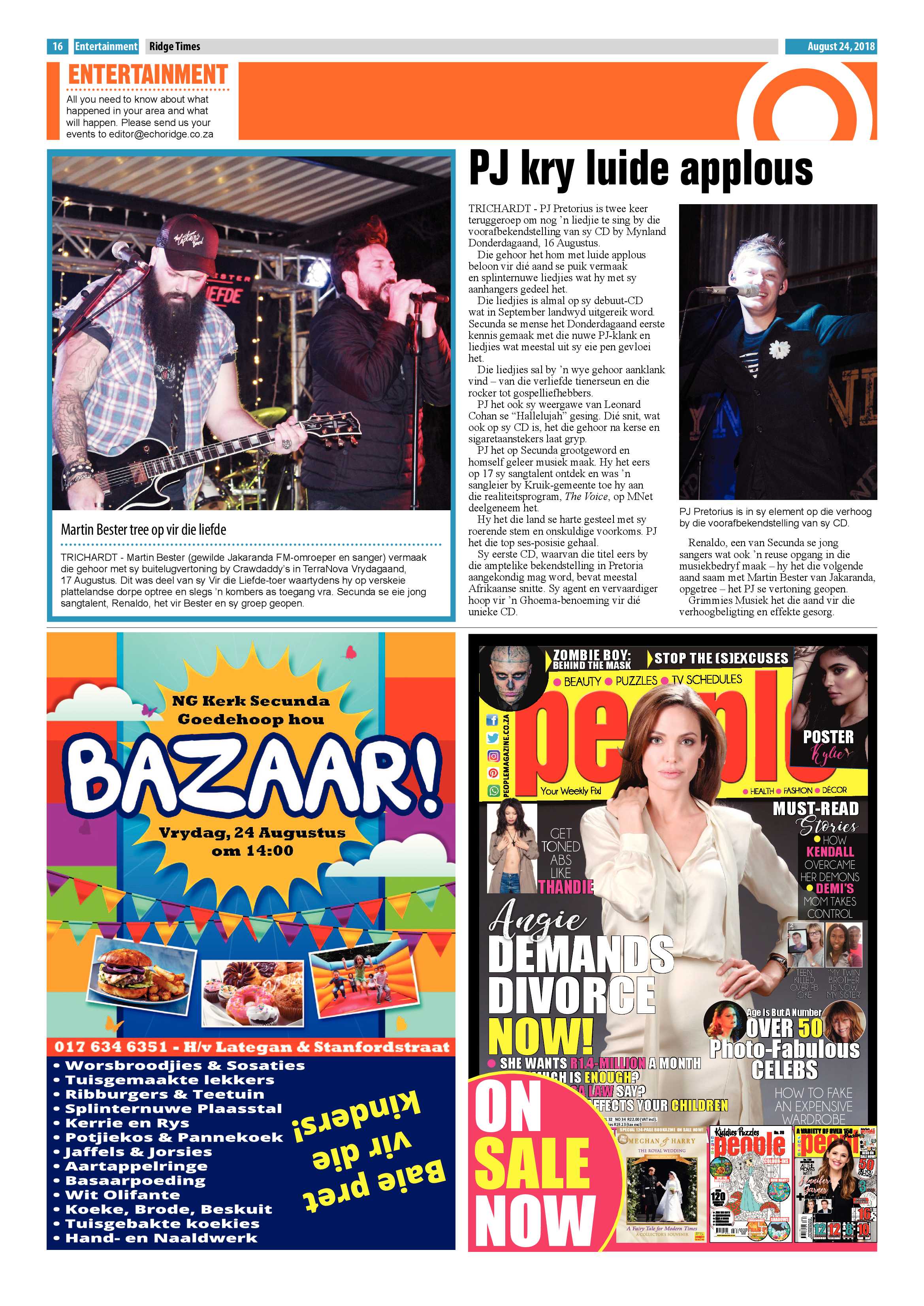 Ridge Times 24 August 2018 page 18
