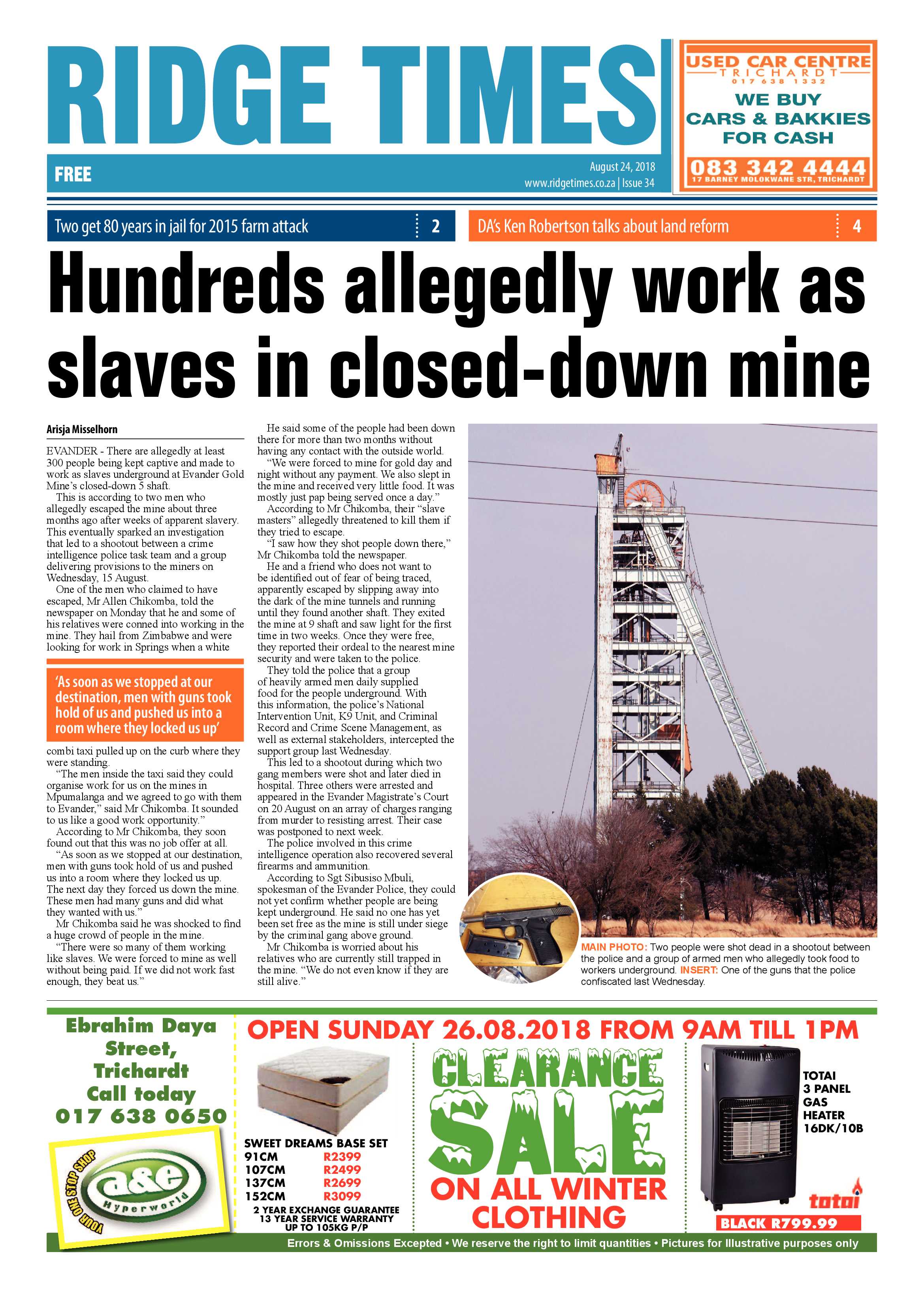 Ridge Times 24 August 2018 page 3