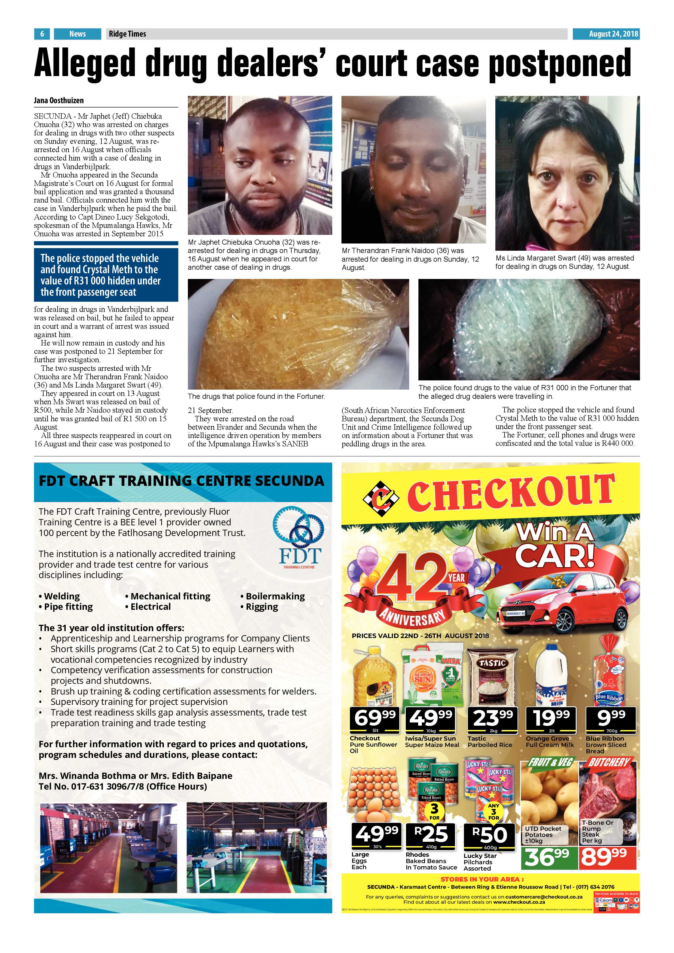Ridge Times 24 August 2018 page 8
