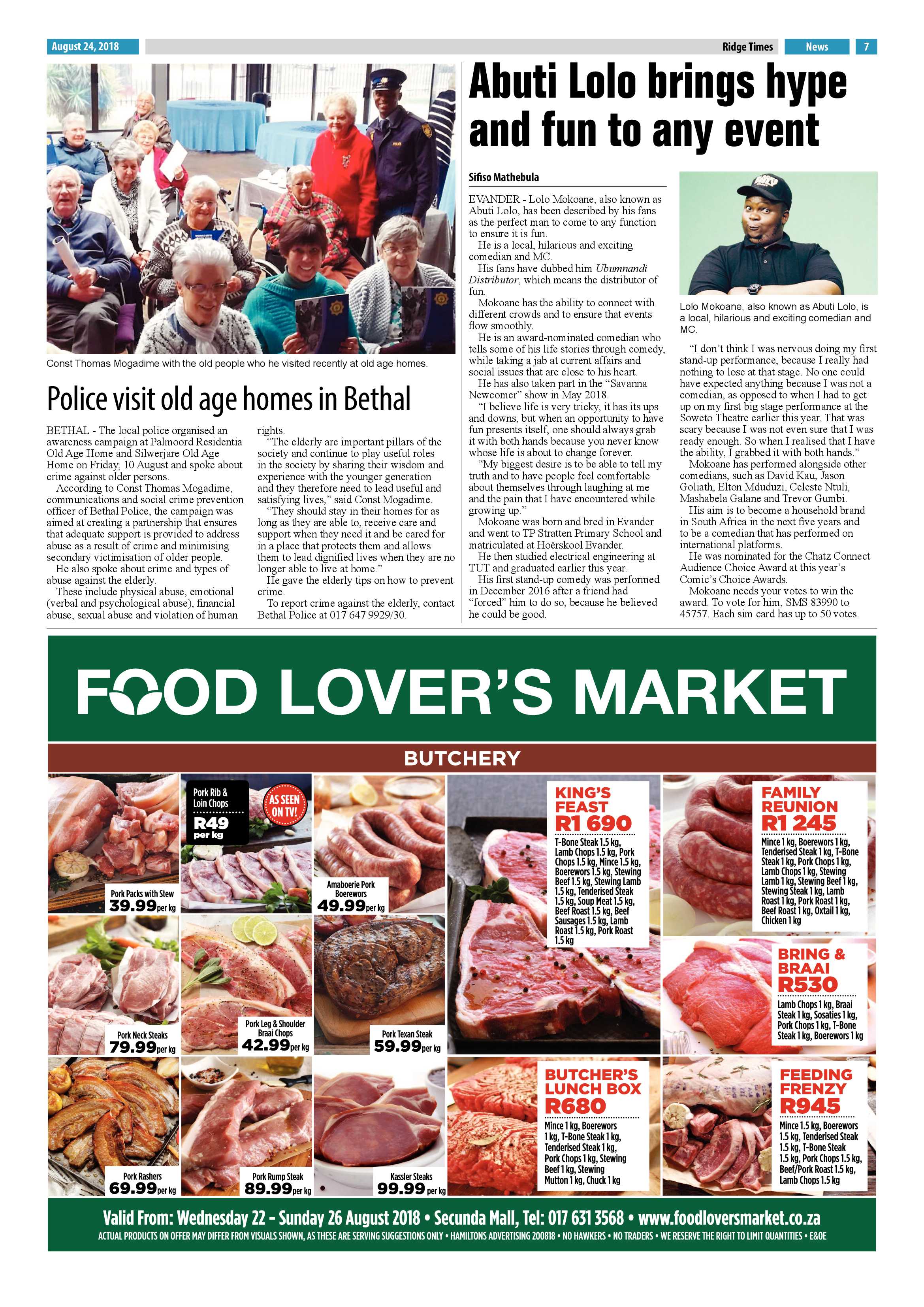 Ridge Times 24 August 2018 page 9