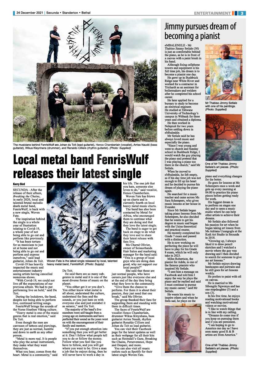Ridge Times 24 December 2021 page 3