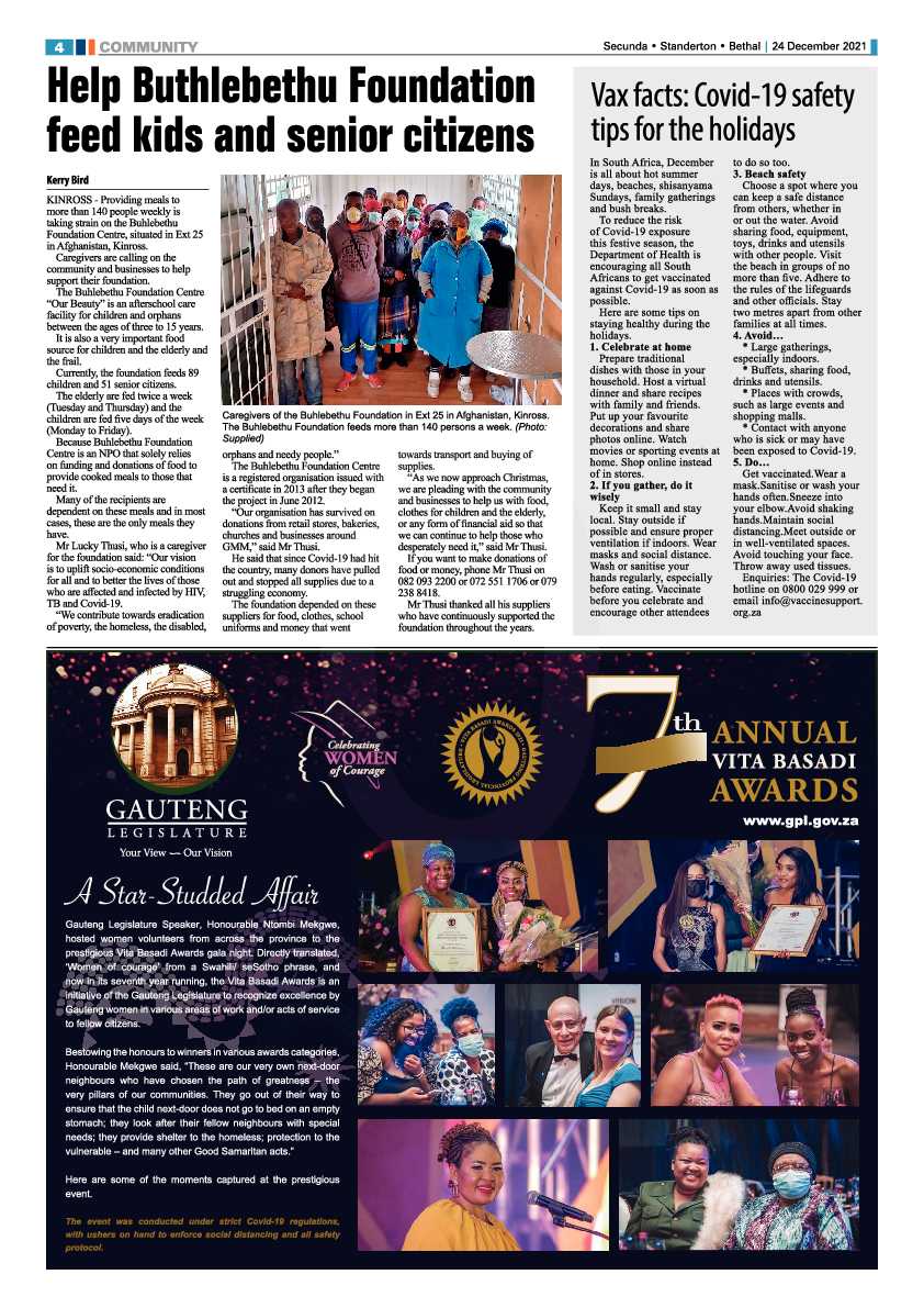 Ridge Times 24 December 2021 page 4