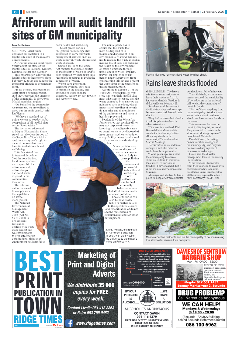 Ridge Times 24 February 2023 page 6