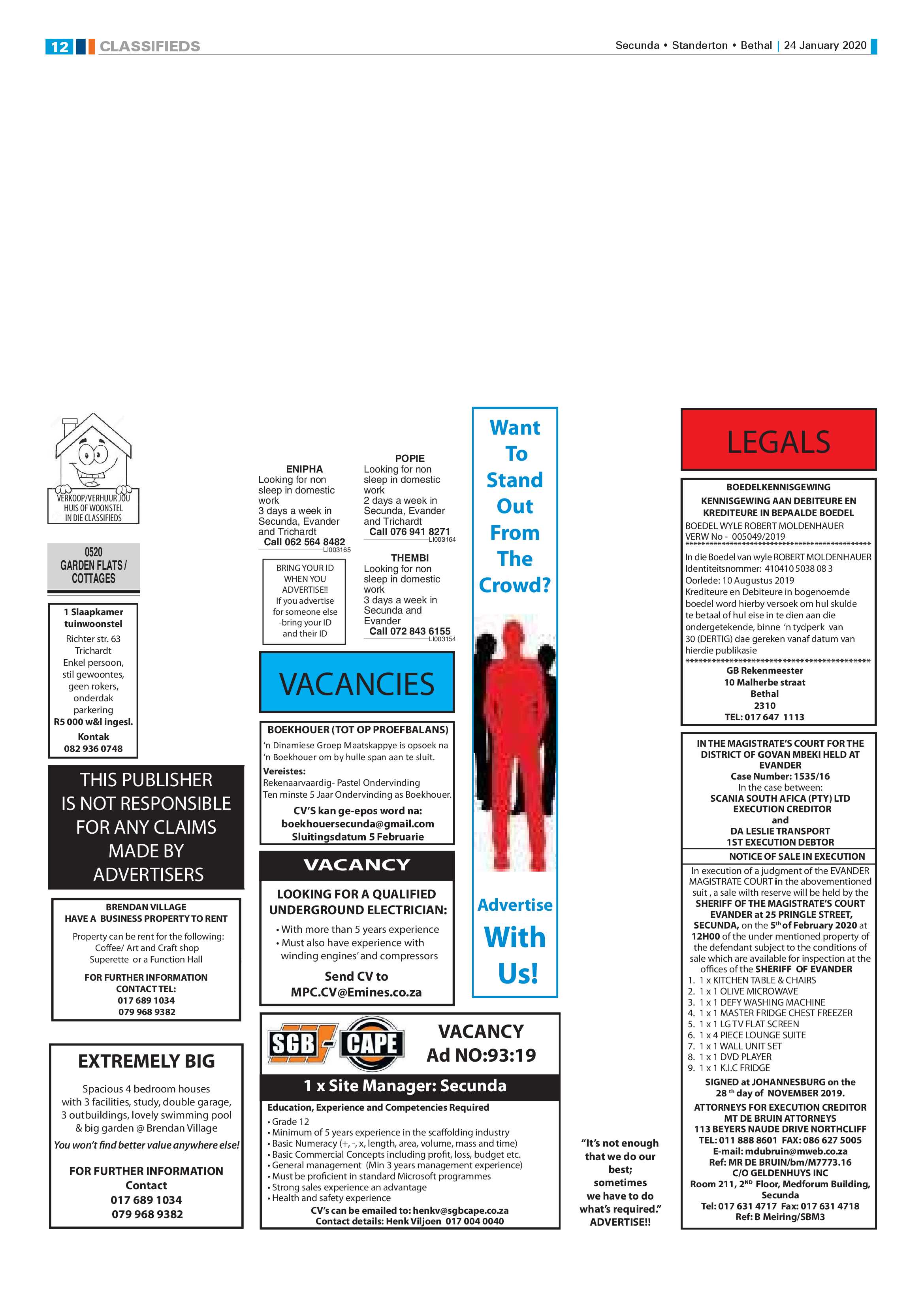 Ridge Times 24 January 2020 page 14
