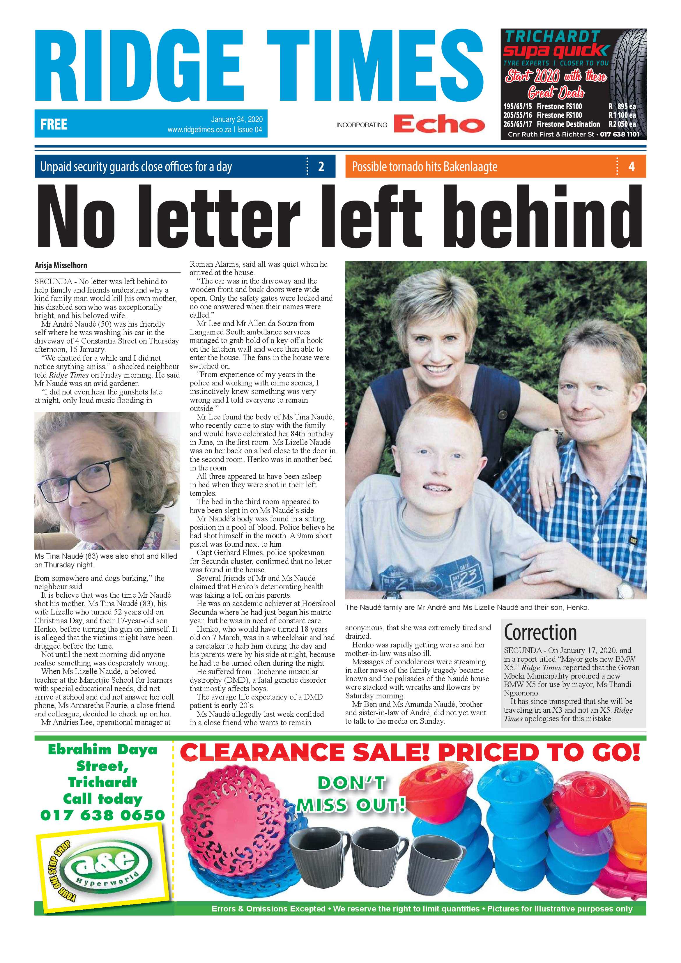 Ridge Times 24 January 2020 page 3