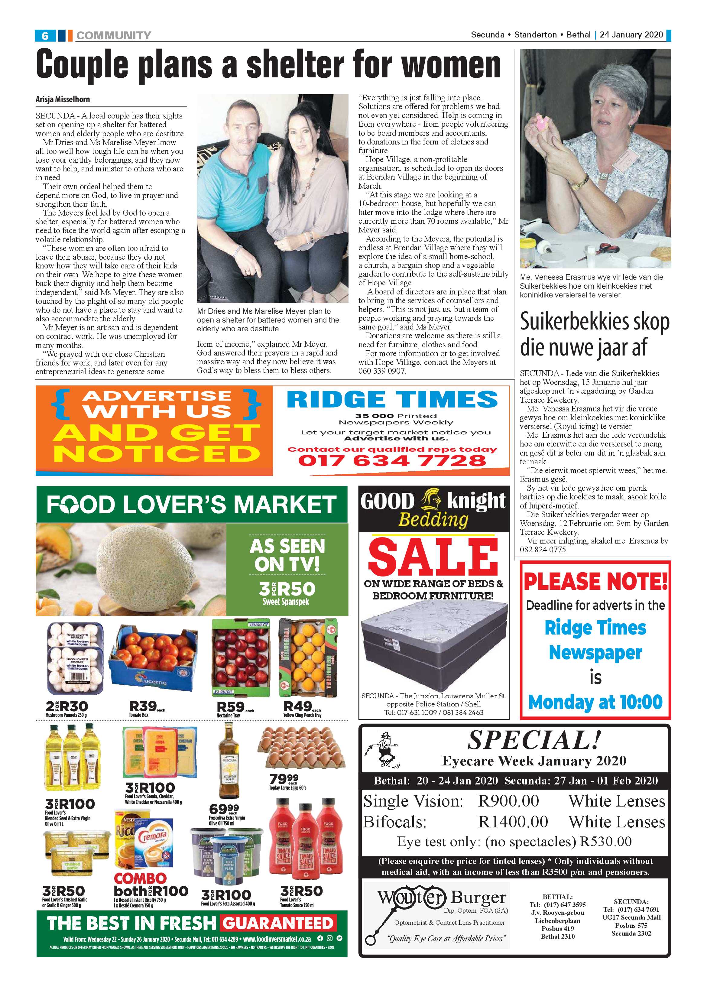 Ridge Times 24 January 2020 page 8