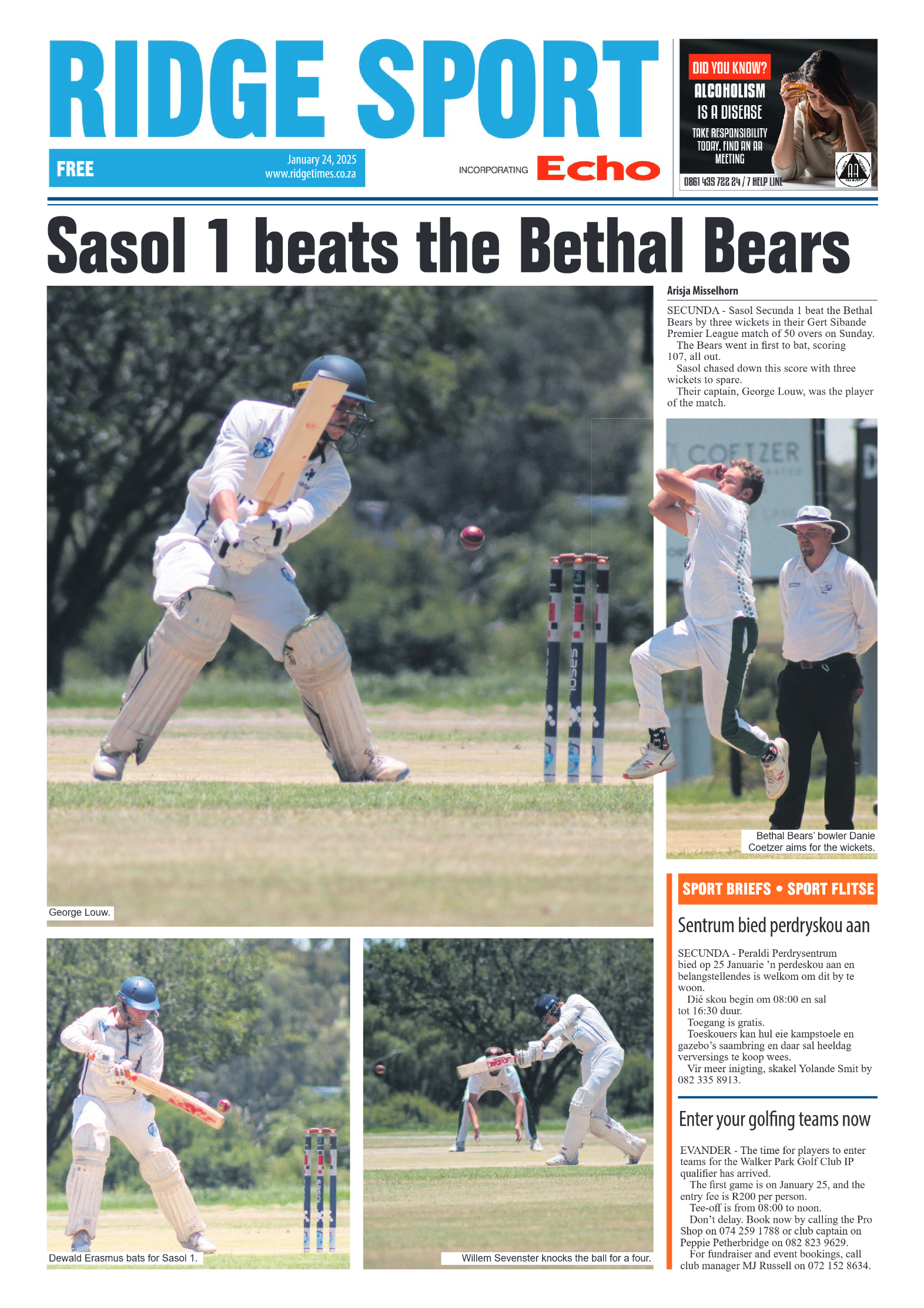 Ridge Times 24 January 2025 page 8