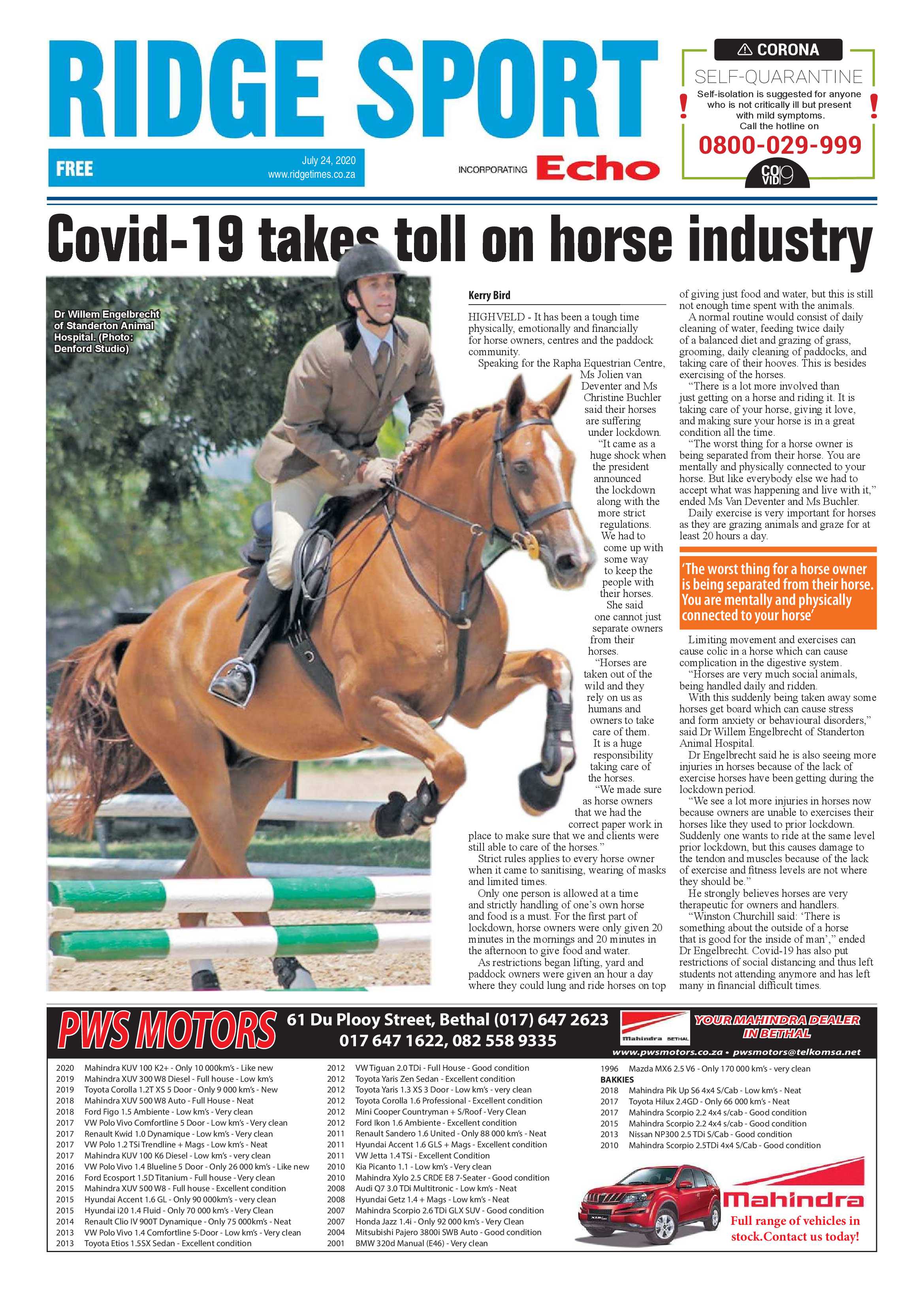 Ridge Times 24 July 2020 page 12