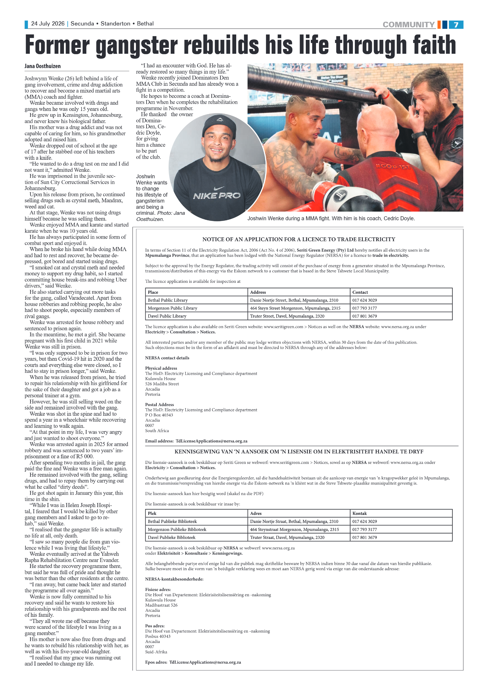 Ridge Times 24 July 2026 page 7