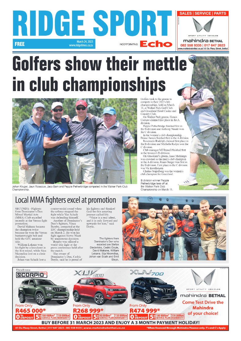 Ridge Times 24 March 2023 page 12