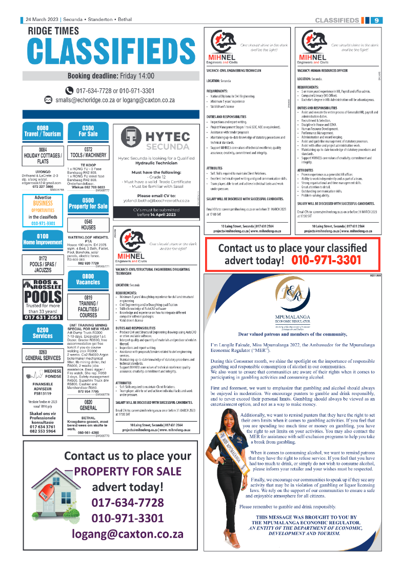 Ridge Times 24 March 2023 page 9