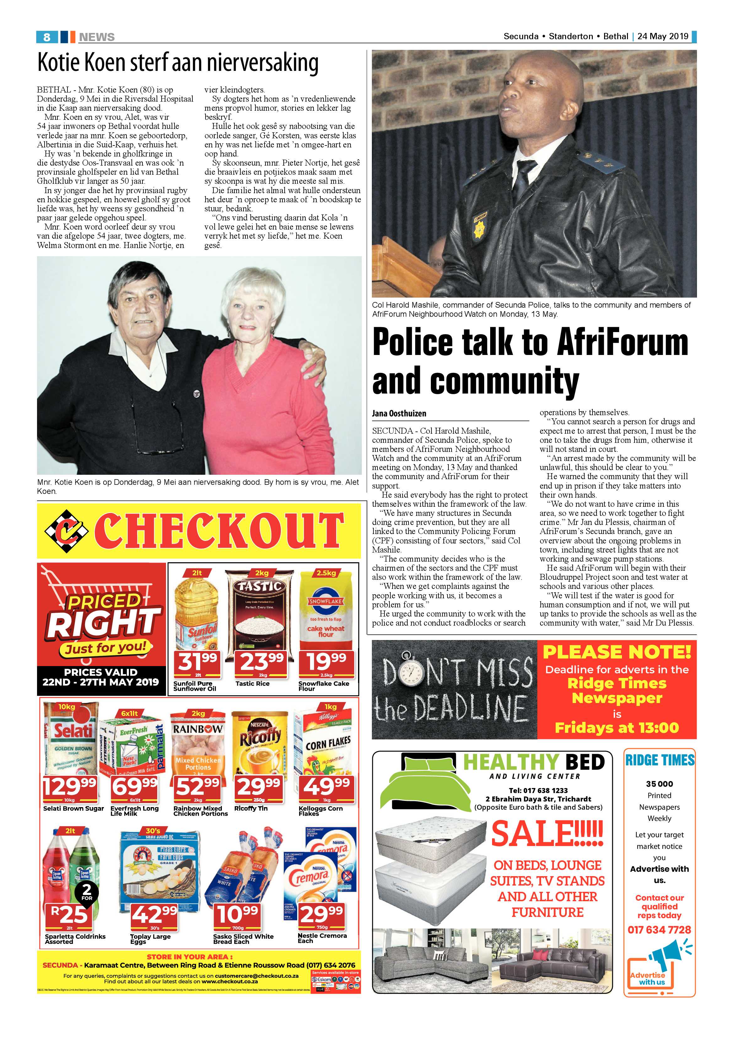Ridge Times 24 May 2019 page 10