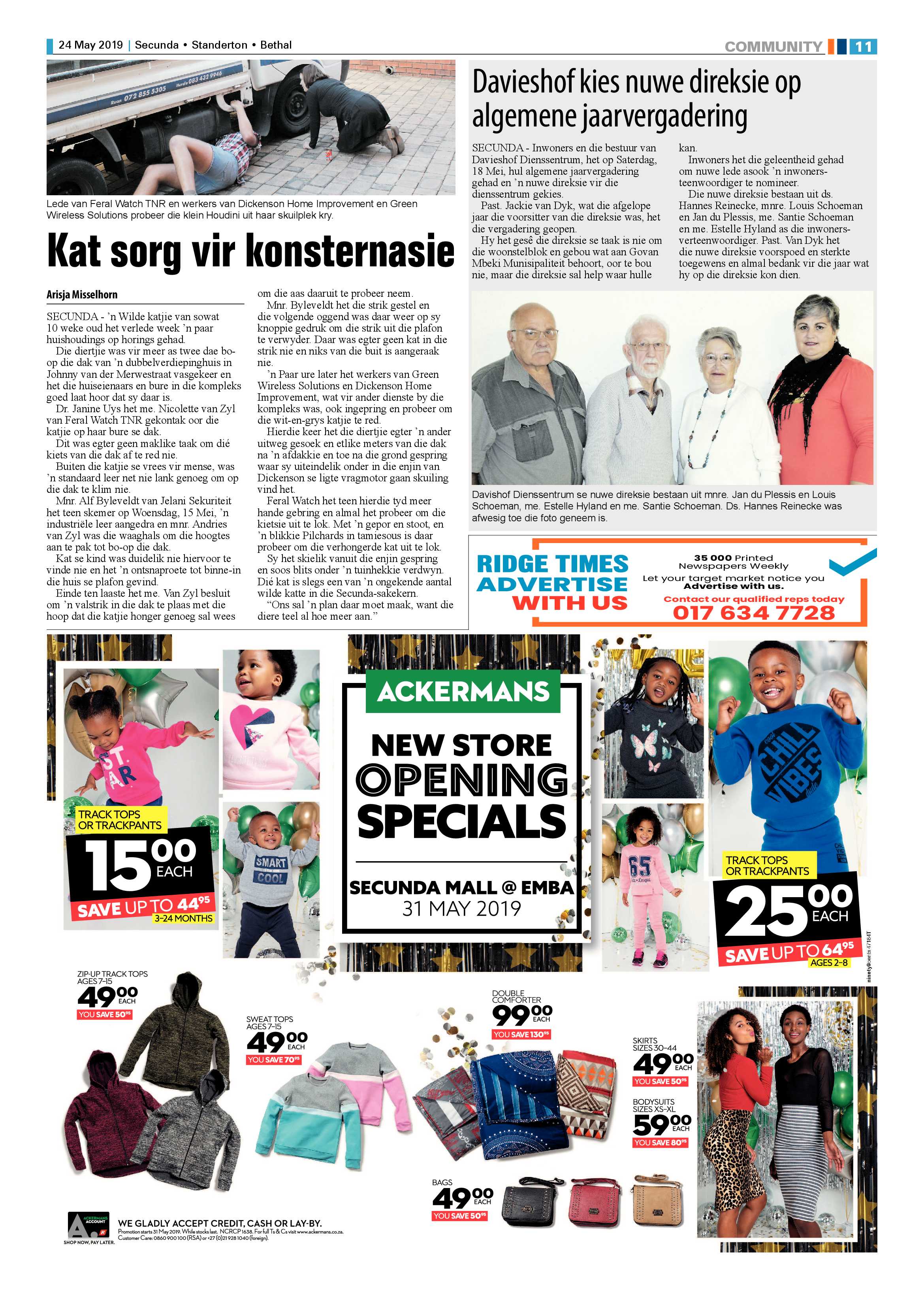Ridge Times 24 May 2019 page 13